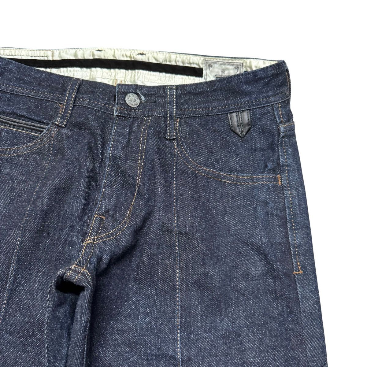 Le Grande Bleu (L.G.B.) SABLE CLUTCH Denim Cropped Jeans Size US 28 / EU 44 - 5 Thumbnail