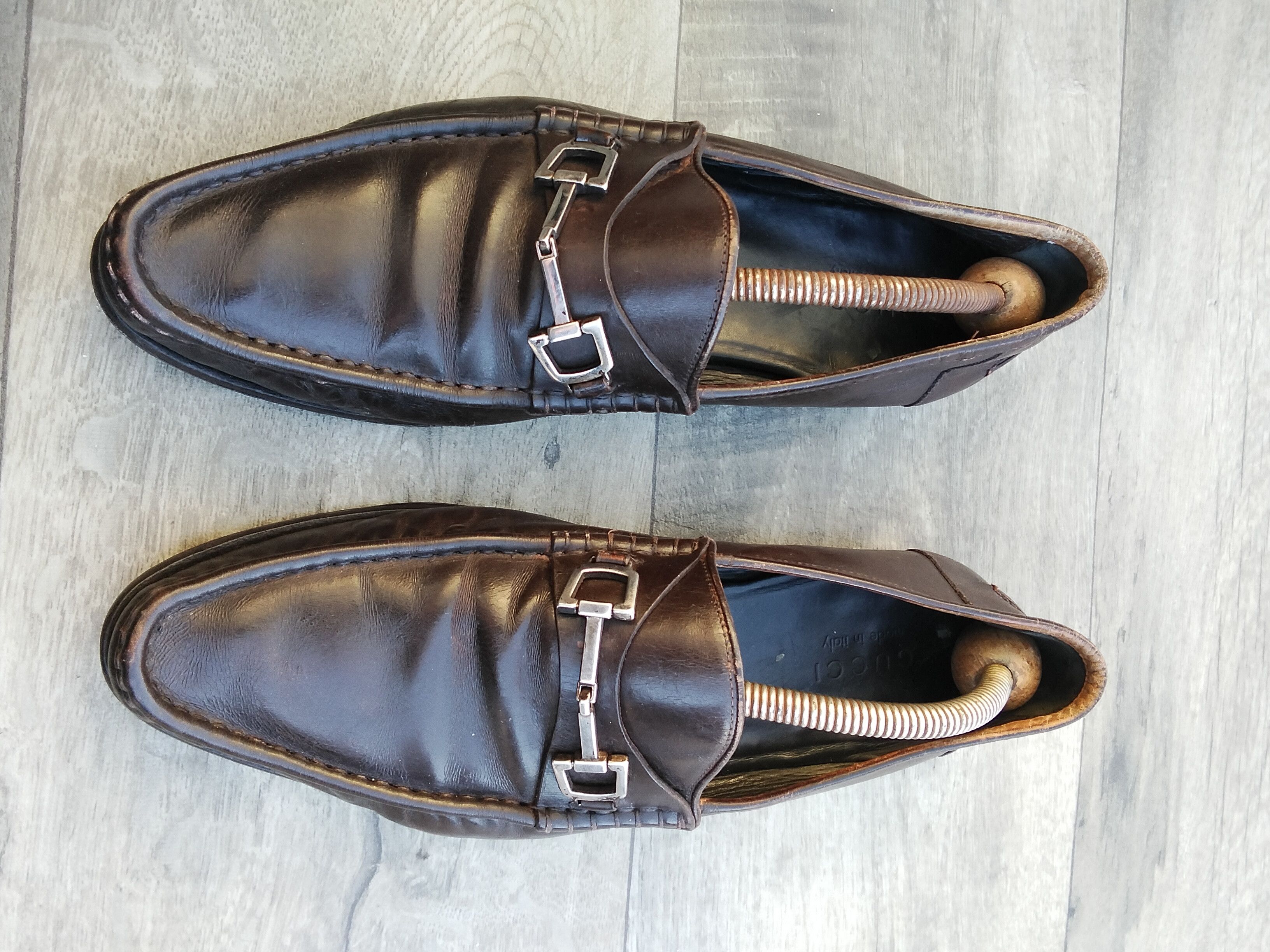 Gucci Gucci horsebit loafers in brown leather Size US 10.5 / EU 43-44 - 2 Thumbnail