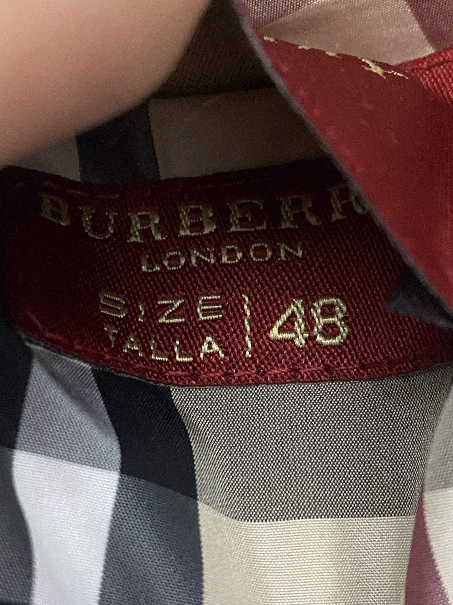 Burberry × Designer Burberry Nova Check Jacket Beige Size M / US 6-8 / IT 42-44 - 6 Thumbnail
