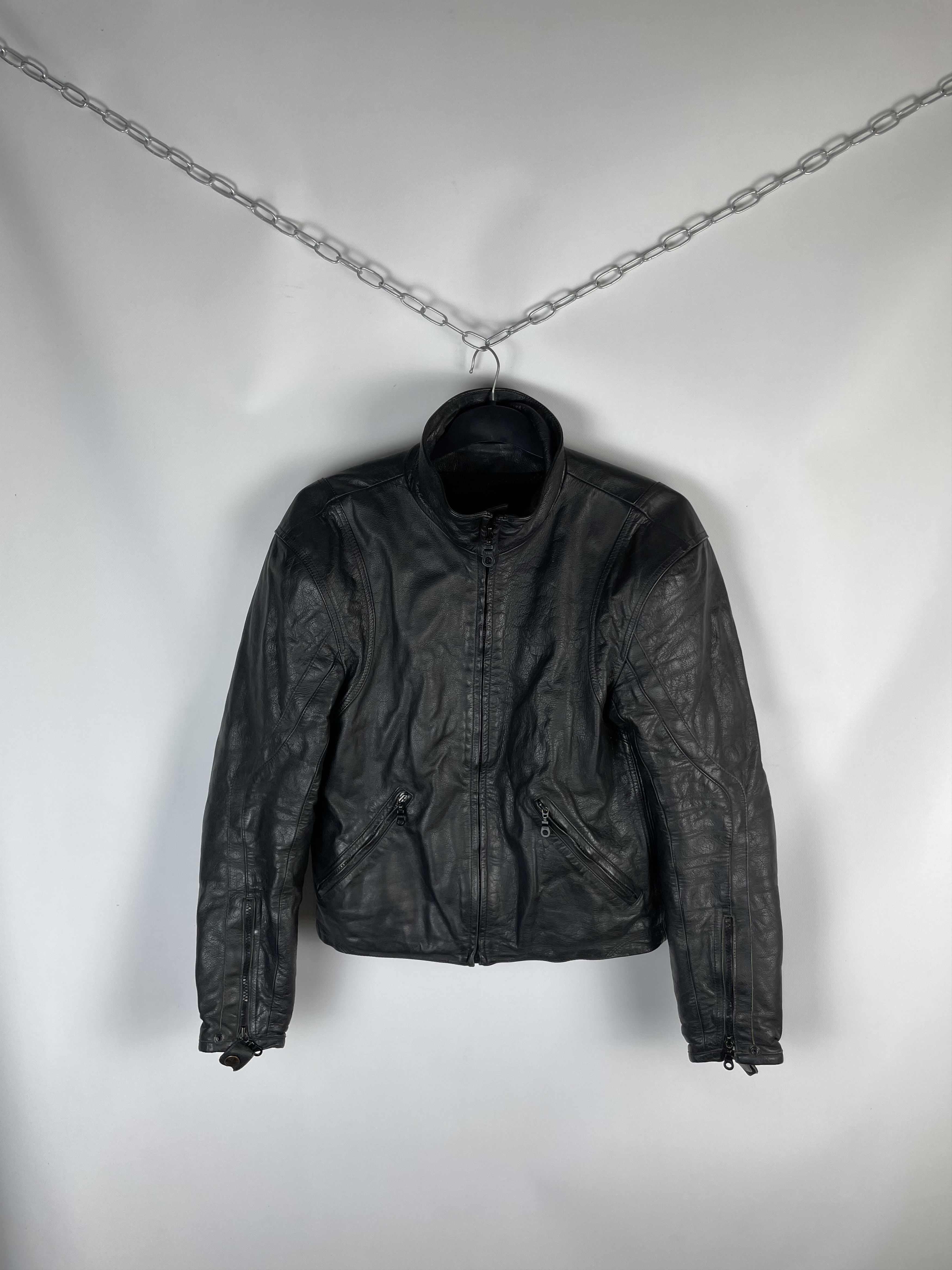 VINTAGE DAINESE LEATHER JACKET MOTO BIKE RACING