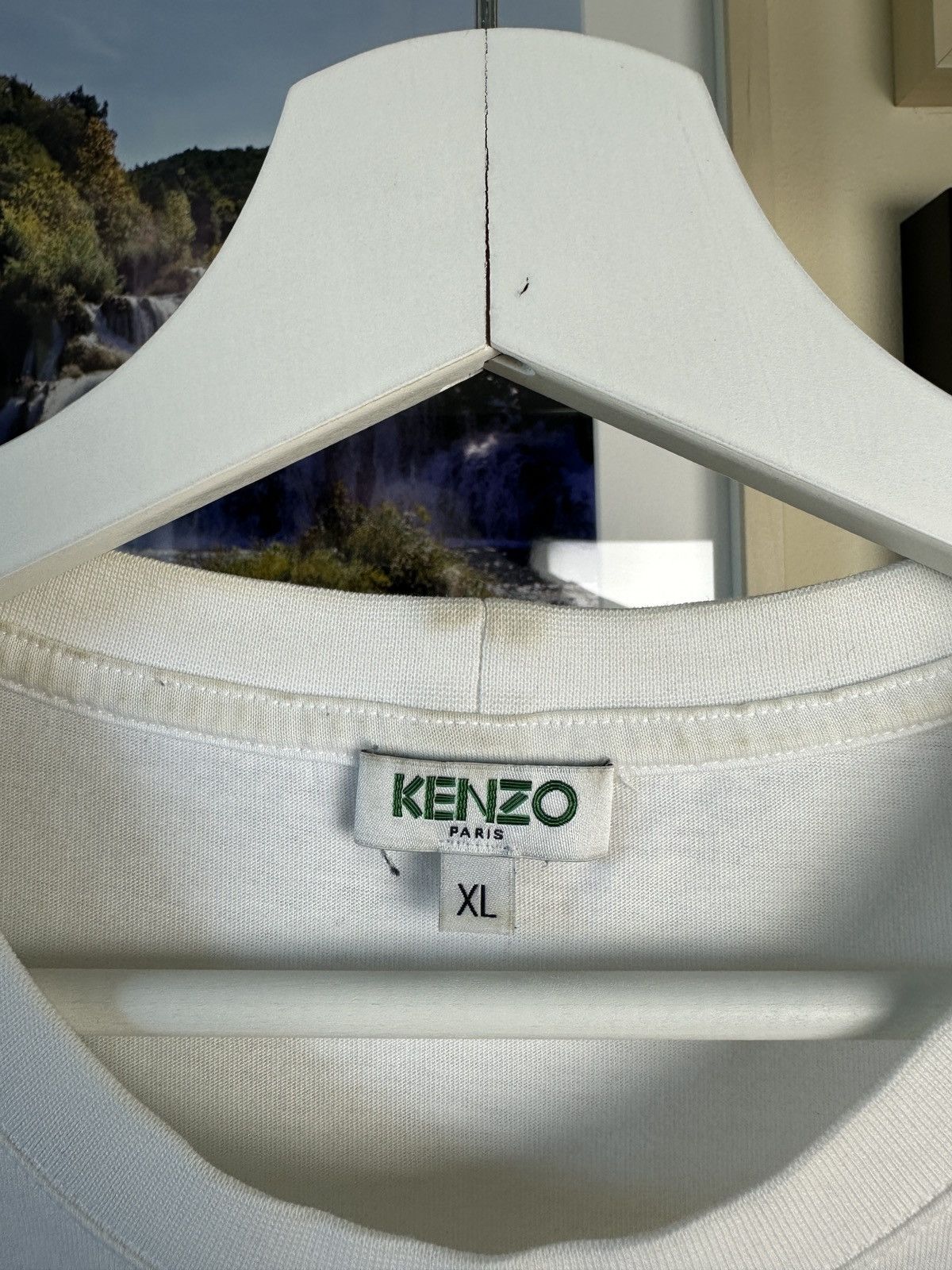 Kenzo White tiger T-shirt Kenzo Paris Size US XL / EU 56 / 4 - 3 Thumbnail