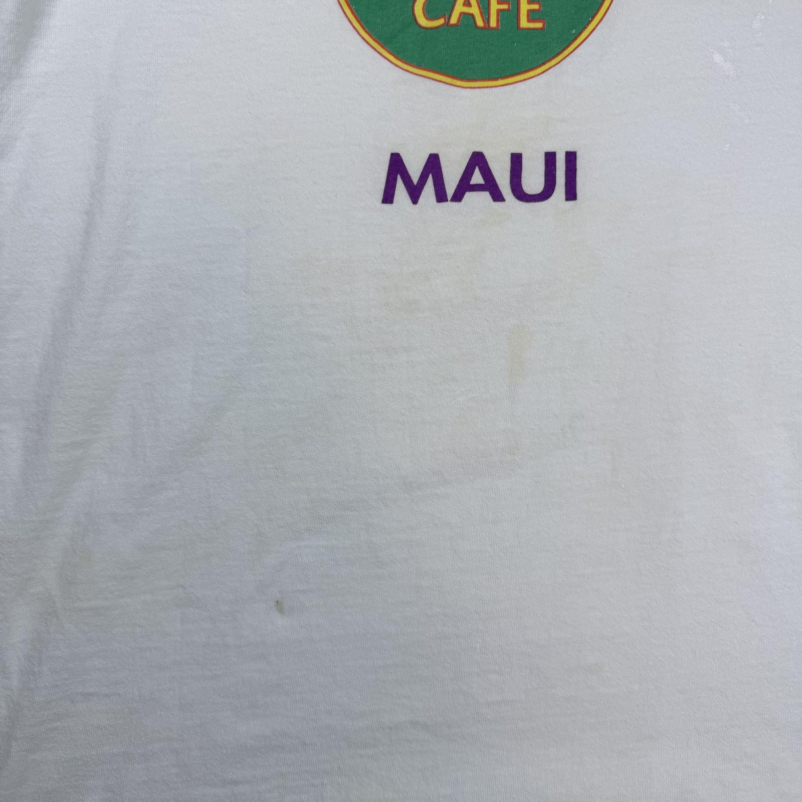 Hard Rock Cafe Vintage Hard Rock Cafe Maui Single Stitch T-Shirt XL Size US XL / EU 56 / 4 - 6 Thumbnail
