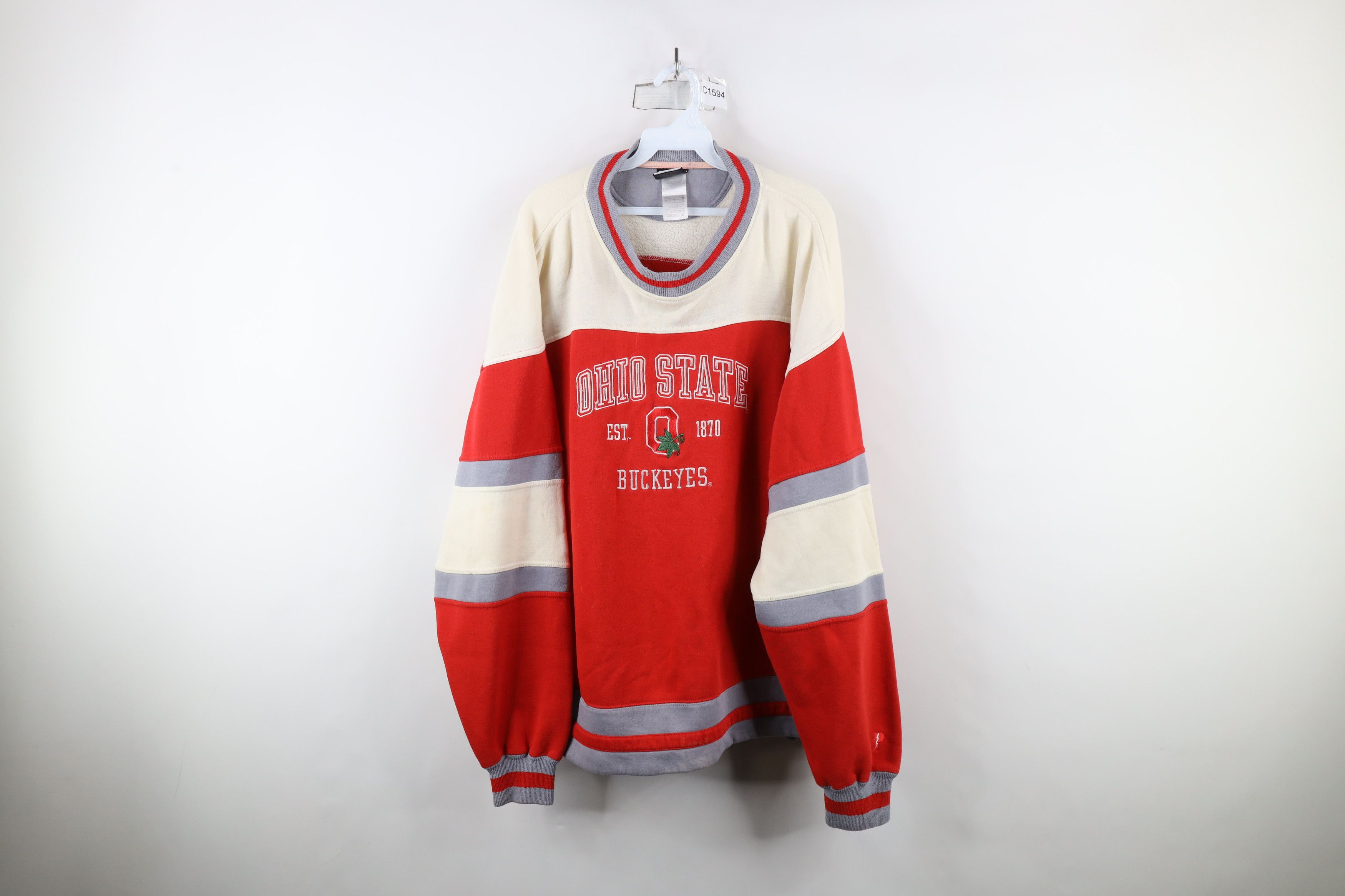 Vintage Vintage 90s Ohio State University Hockey Jersey Sweatshirt Size US XXL / EU 58 / 5 - 1 Thumbnail