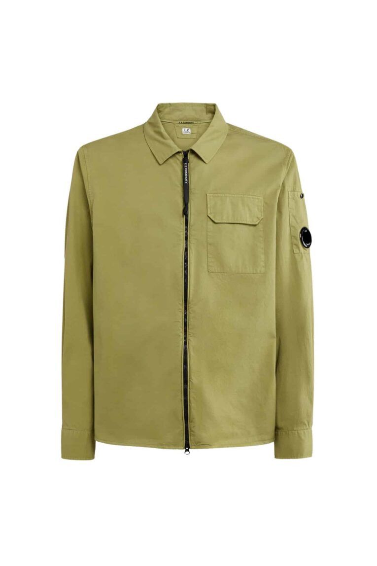 C.P. Company o1y1224 Solid Color Shirt in Green Size US XS / EU 42 / 0 - 1 Thumbnail