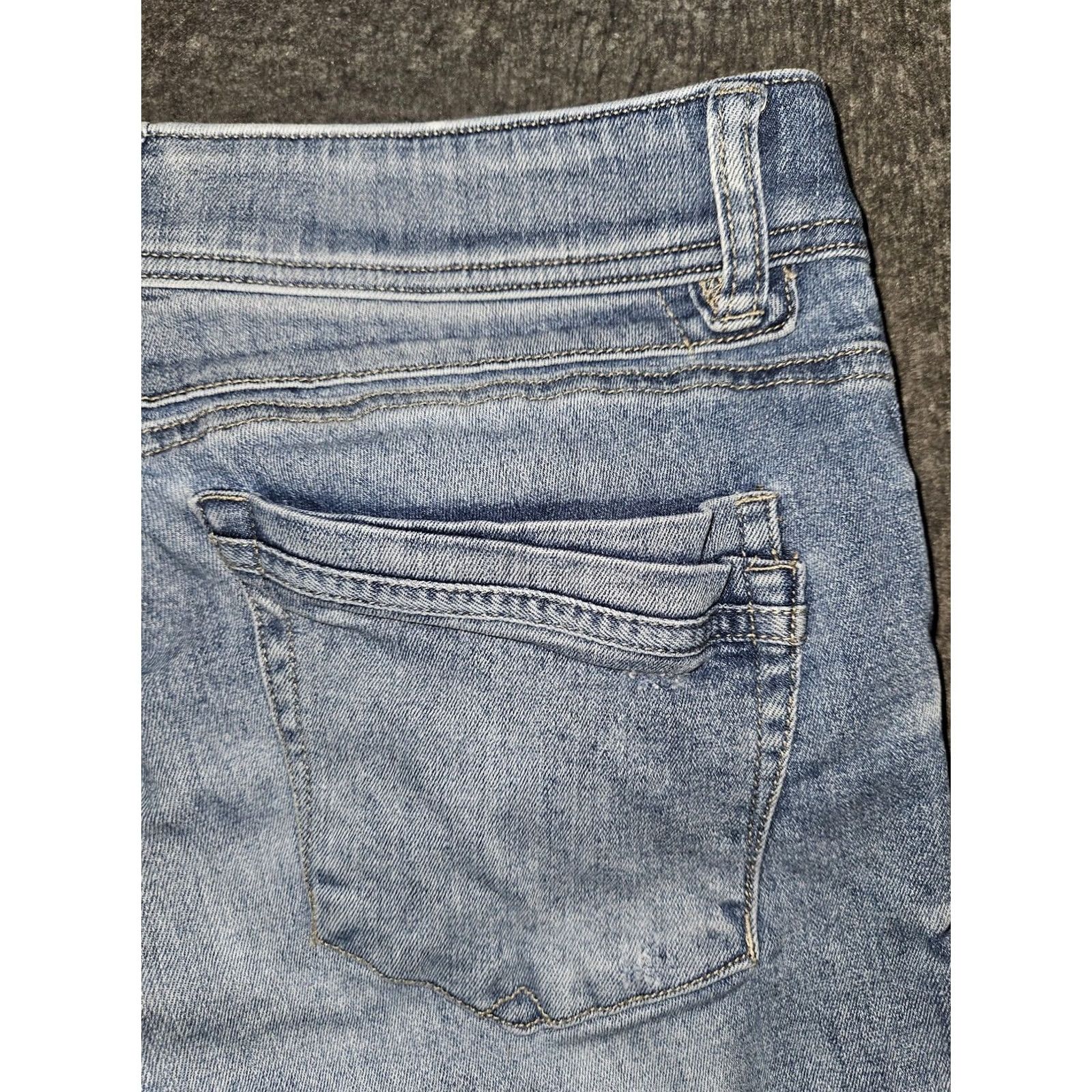 Vintage Democracy Womens Skinny Jeans 10 Blue Denim Mid Rise Waist Size 32" / US 10 / IT 46 - 7 Thumbnail