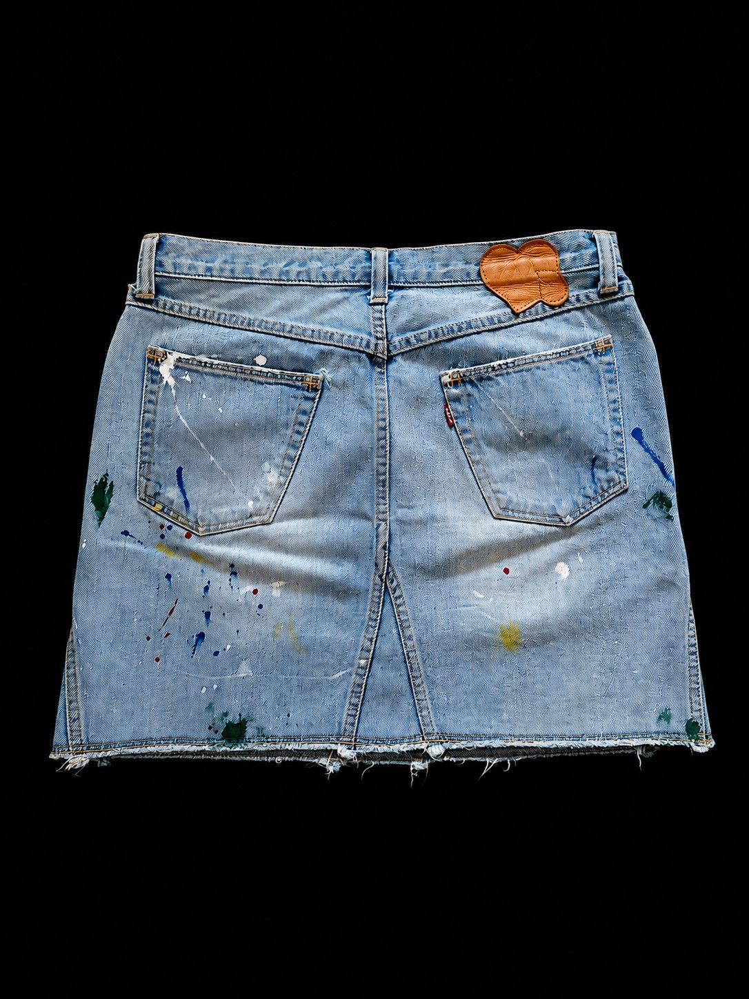 Undercover Number (N)ine X Undercover Denim Skirt AW06Size 1 Size 30" / US 8 / IT 44 - 2 Thumbnail
