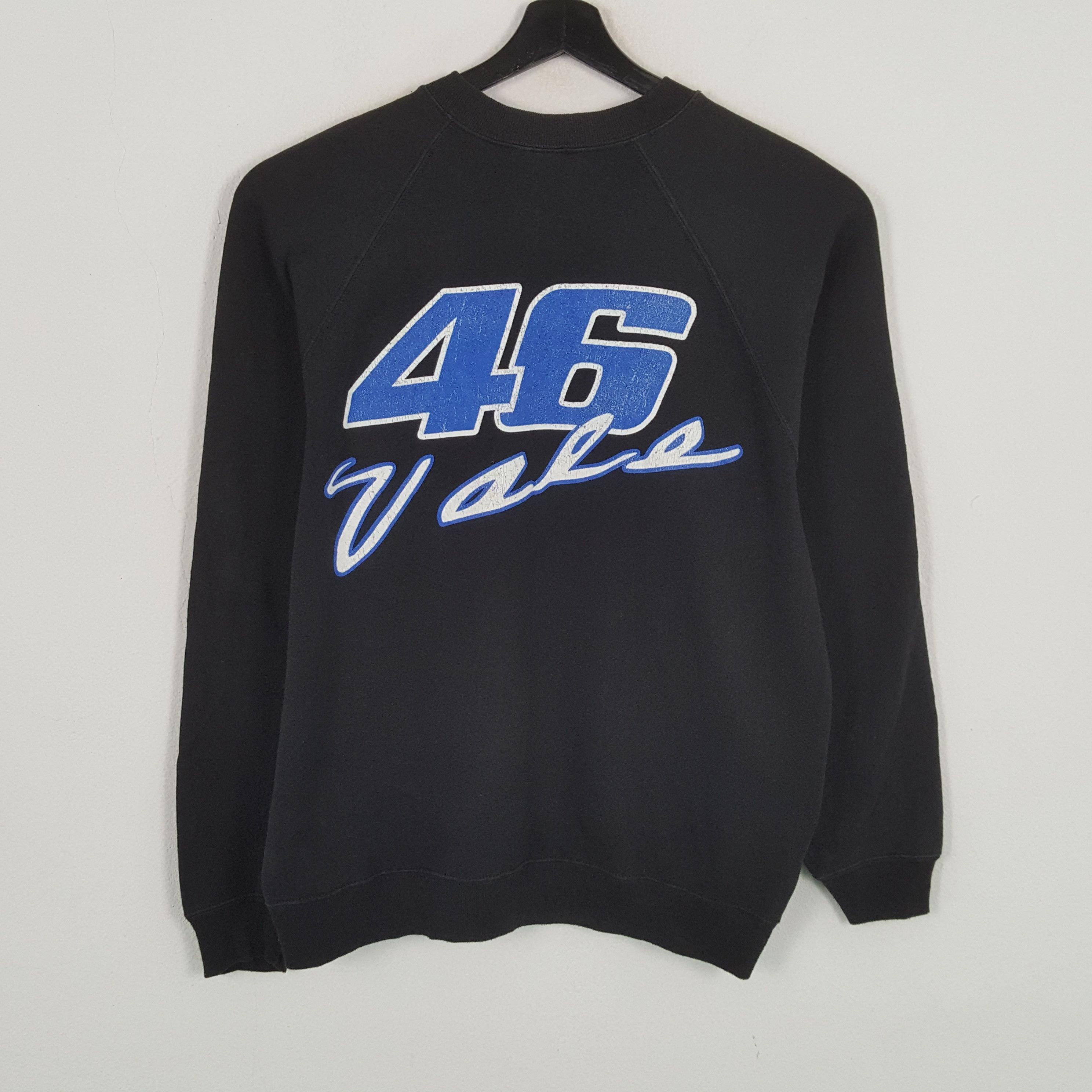 Vintage VELENTINO ROSSI 46 MotoGP The Doctor Vintage Sweatshirt Size US L / EU 52-54 / 3 - 3 Thumbnail