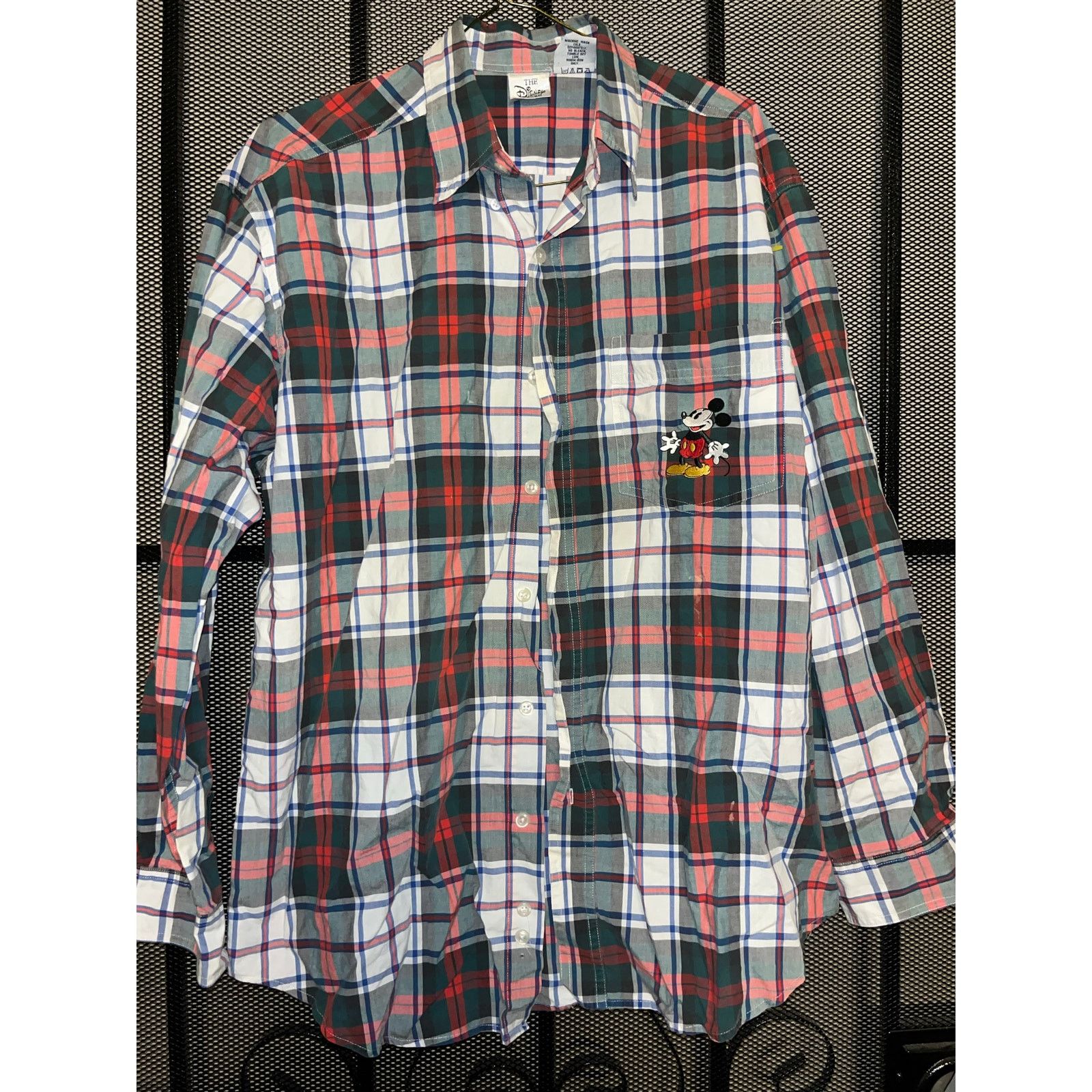 Disney Mickey Mouse vintage button up medium Disney Size US M / EU 48-50 / 2 - 1 Thumbnail