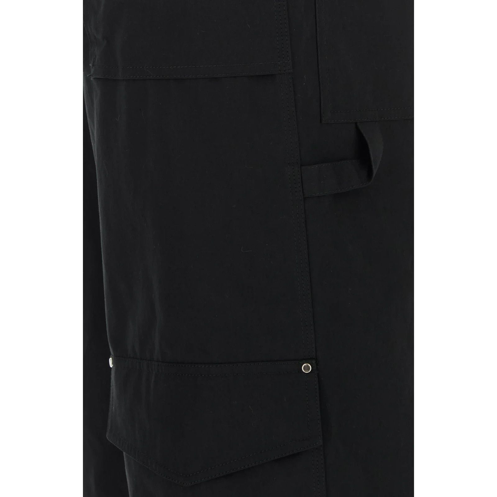 Alexander McQueen ALEXANDER MCQUEEN Black Cotton Cargo Pants New & Authentic ( Size US 32 / EU 48 - 3 Thumbnail