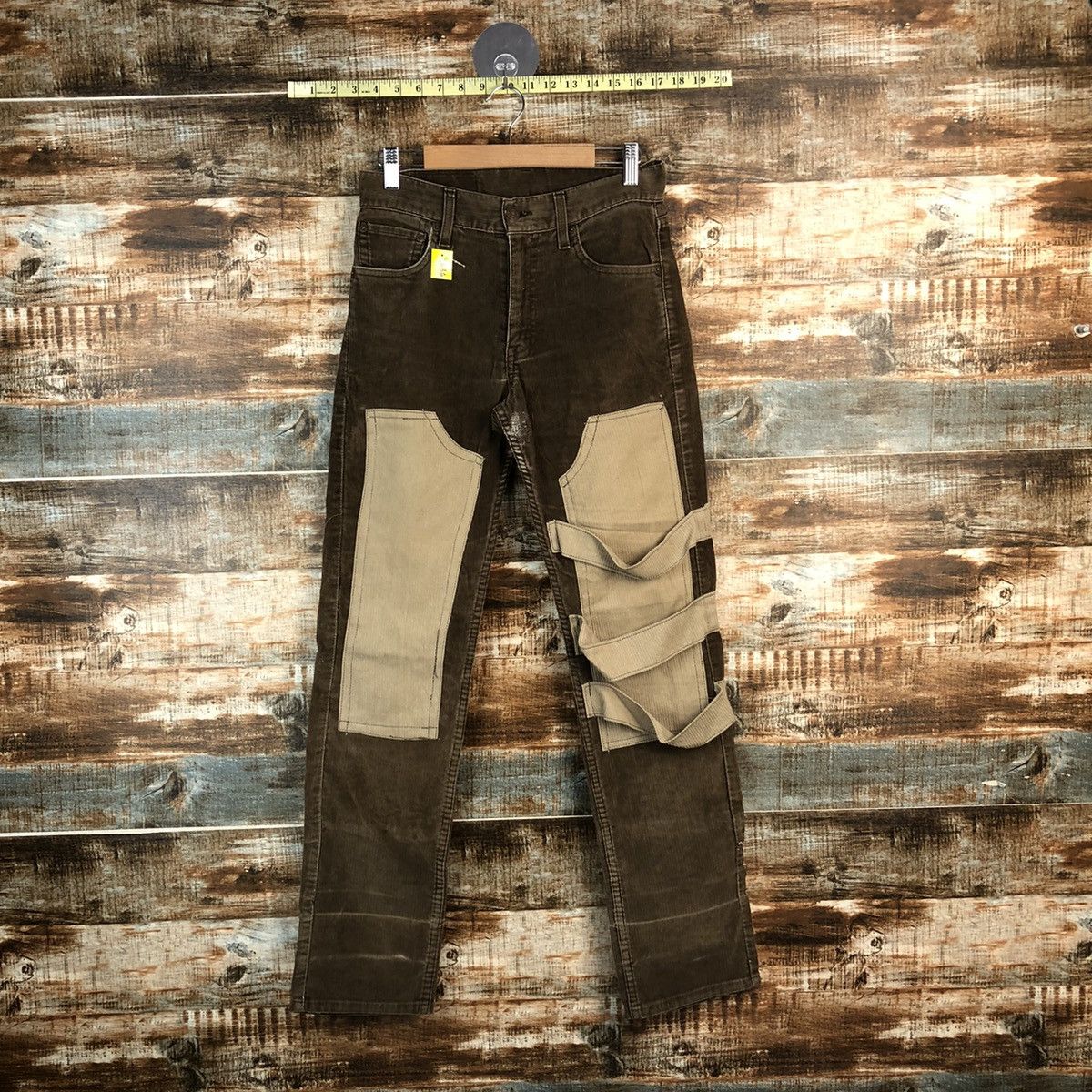 Levi's DL Levis 505 custom Brown Conduroy Jeans #C636 Size US 28 / EU 44 - 1 Thumbnail