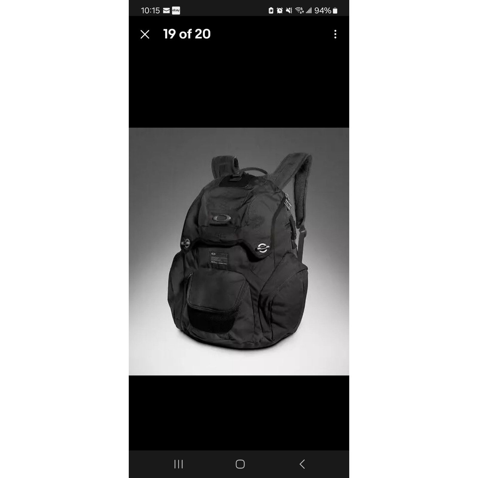 Oakley NWT Oakley Black Panel Back Pack Bag VW Tactical Field Gear Size ONE SIZE - 16 Thumbnail