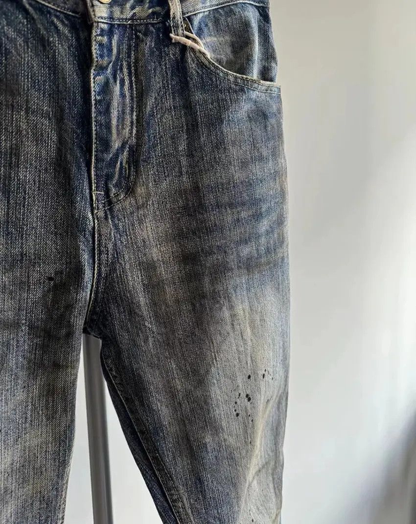 Designer × Japanese Brand Faded blue y2k skate hiphop utility baggy jeans Size US 32 / EU 48 - 6 Thumbnail