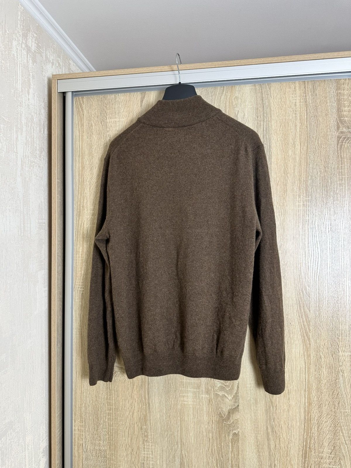 Polo Ralph Lauren 🔥 Polo Ralph Lauren 1/3 Zip Cashmere Wool Sweater Pullover Size US L / EU 52-54 / 3 - 5 Thumbnail