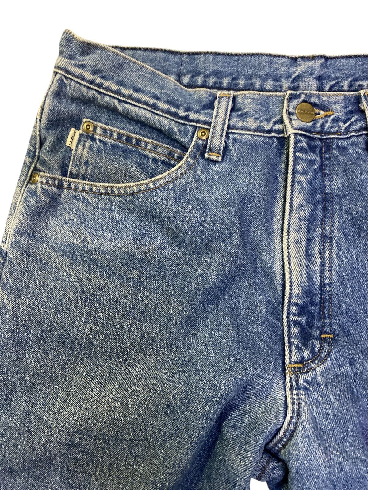 L.L. Bean × Vintage Vintage L.L Bean Blanket Lined Denim Size US 33 - 4 Thumbnail