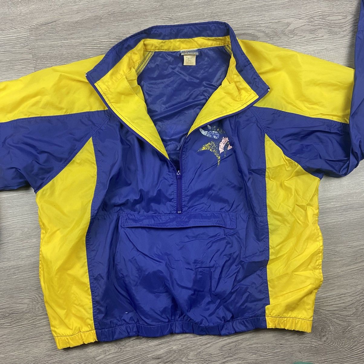 Apex One Vtg Apex One Minnesota Vikings lightweight windbreaker XL Size US XL / EU 56 / 4 - 2 Thumbnail
