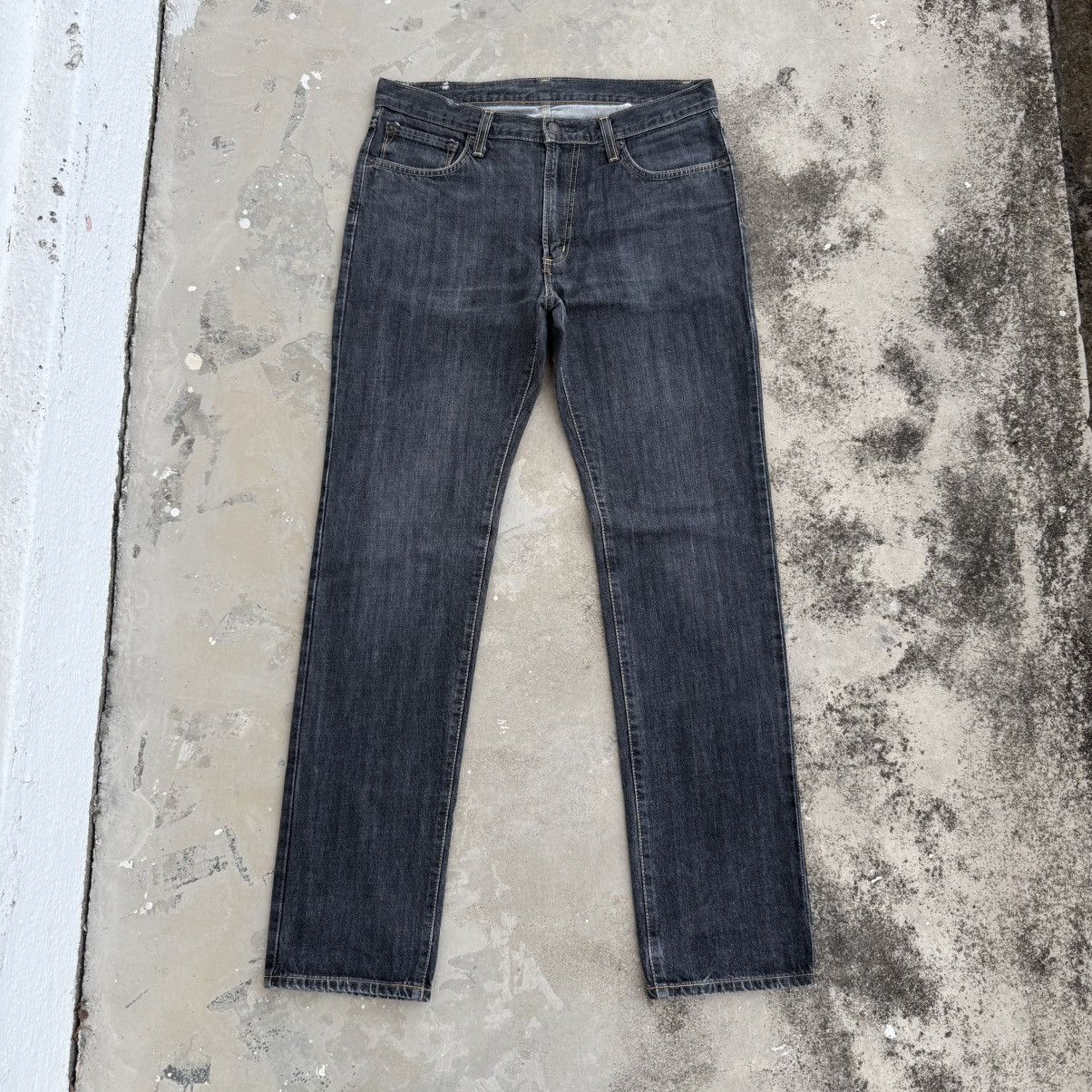 Edwin × Jean × Vintage VINTAGE EDWIN BLACK JEAN DENIM PANTS Size US 34 / EU 50 - 1 Thumbnail