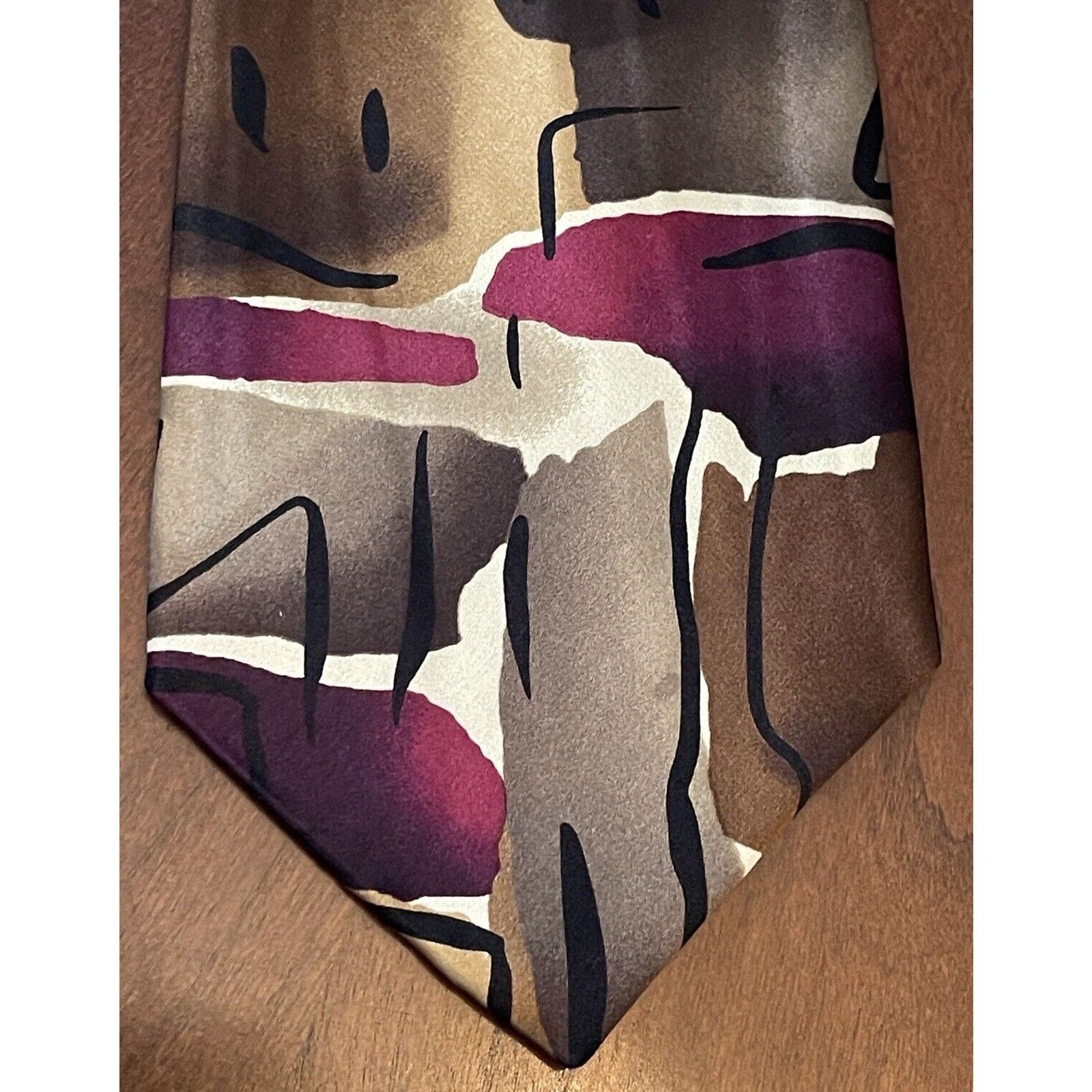 Other J. Garcia 100% Silk Men’s Neck Tie Made In China Size ONE SIZE - 1 Thumbnail