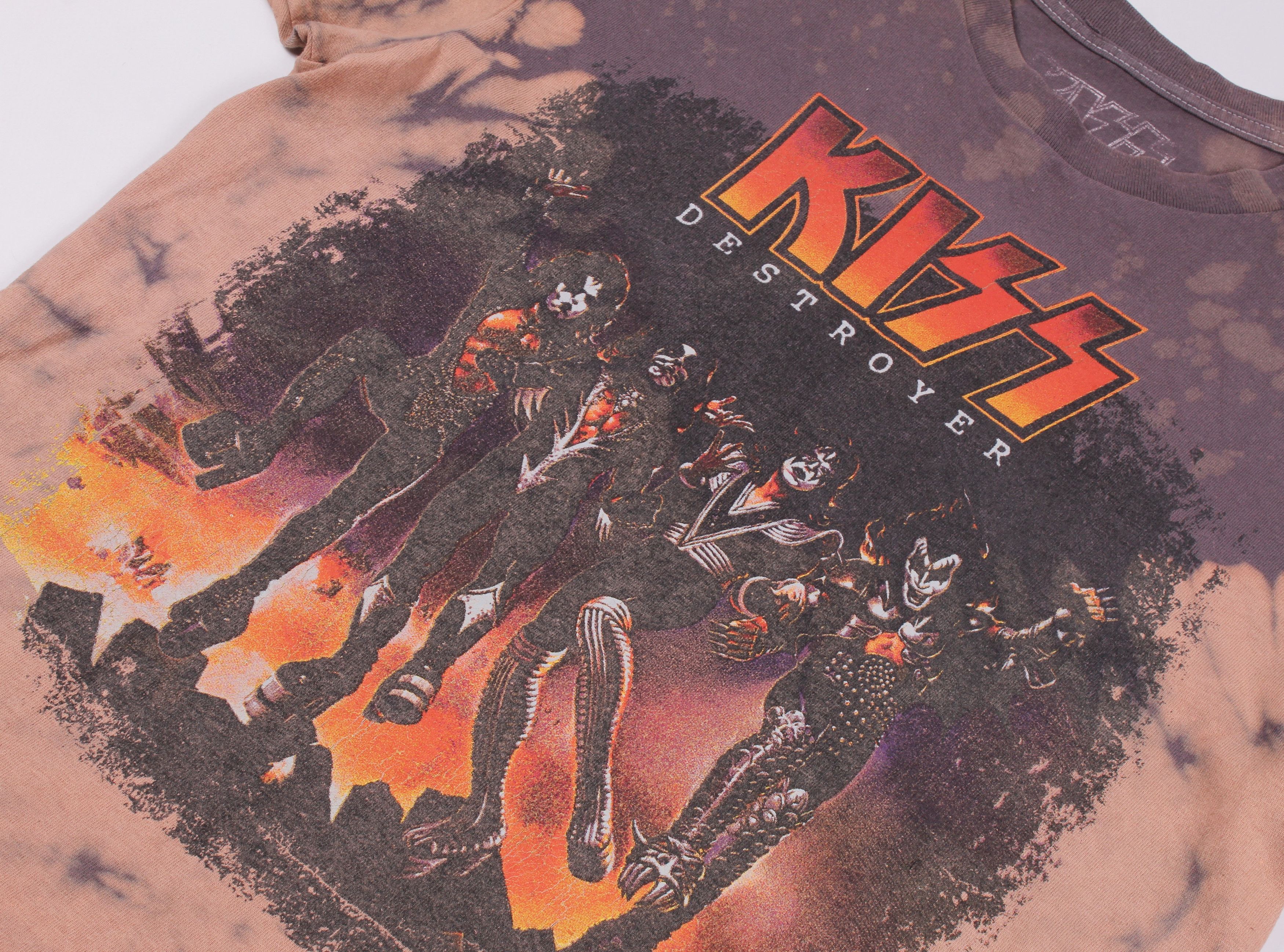 Band Tees Vintage Kiss Tie Dye Short Sleeve T-shirt Size US S / EU 44-46 / 1 - 3 Thumbnail