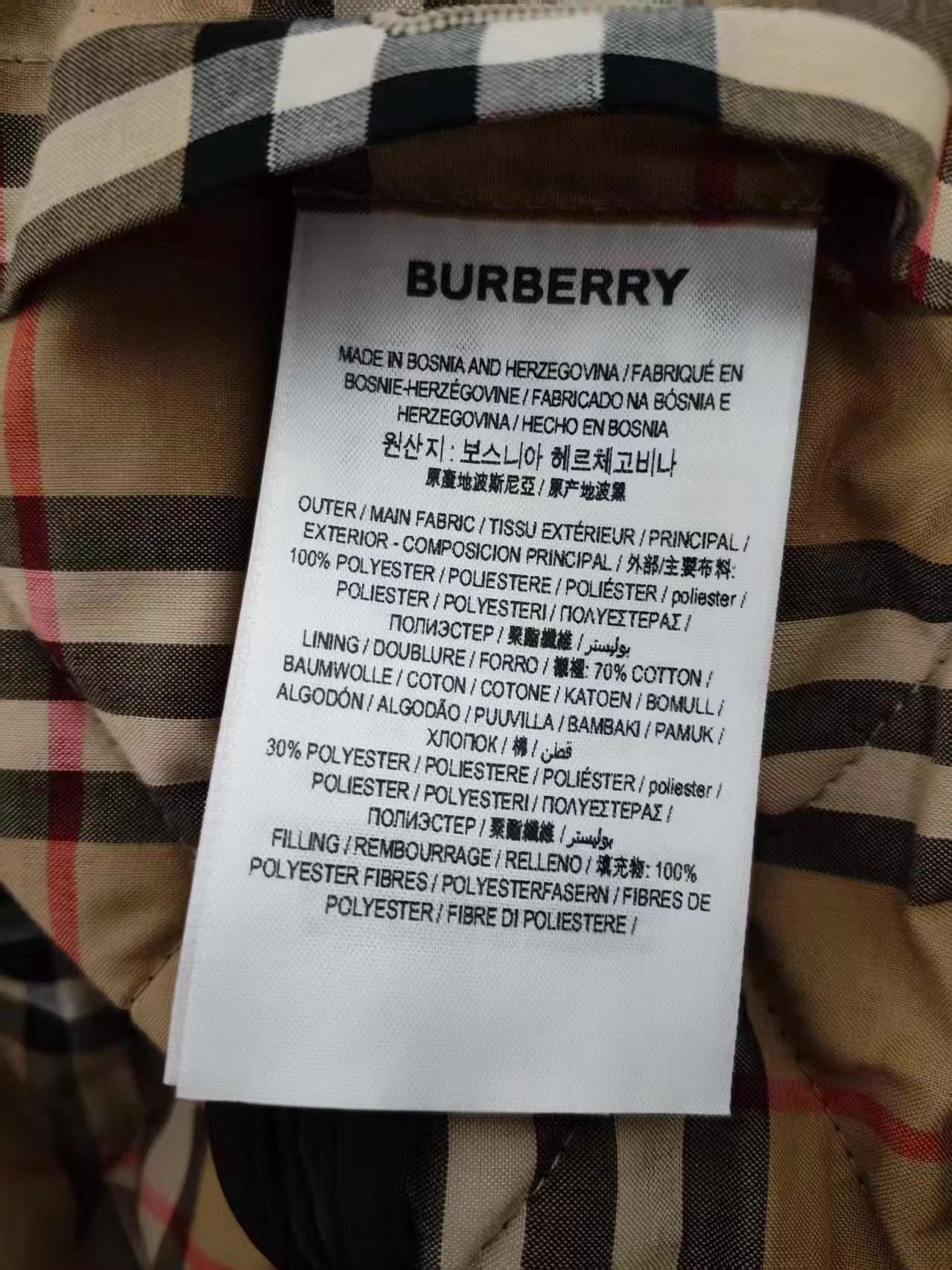 Burberry Burberry Diamond Quilted Cotton Jacket K13 Size XS / US 0-2 / IT 36-38 - 5 Thumbnail