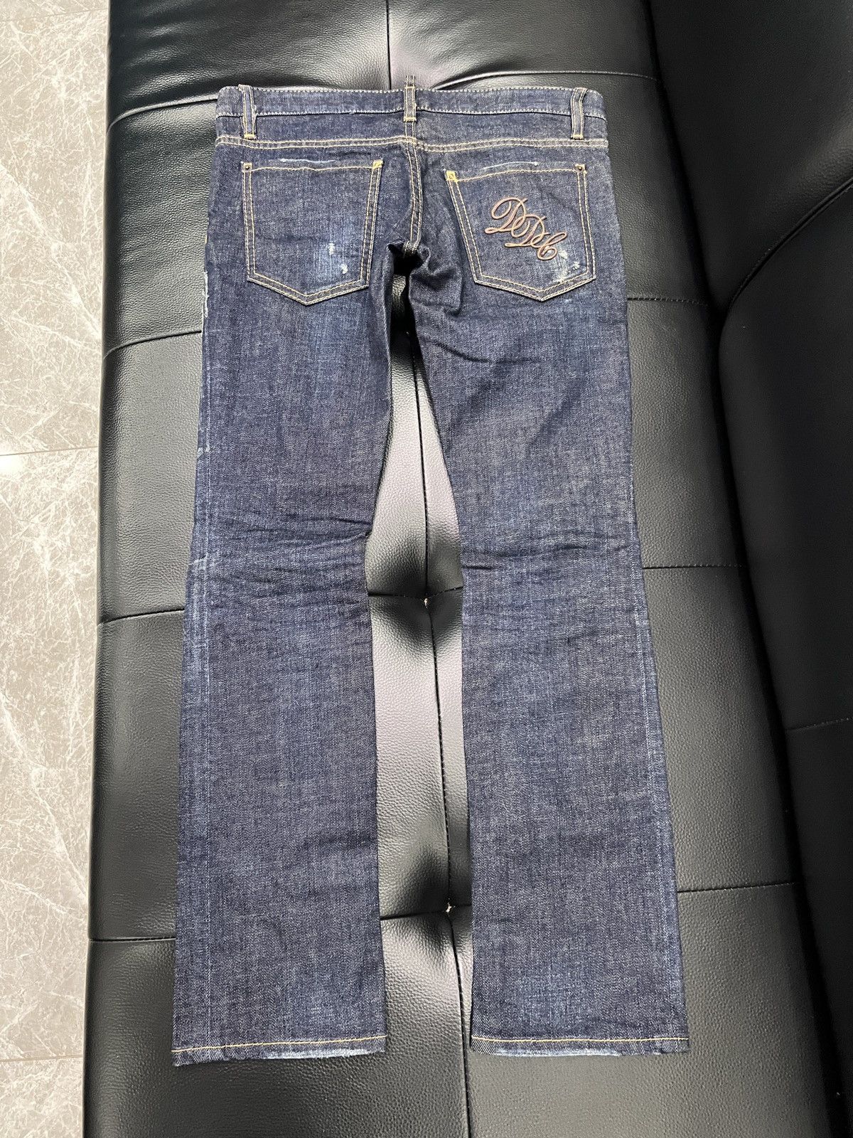 Dsquared2 Dsquared2 SS14 Distressed Denim Jeans Size 27" / US 4 / IT 40 - 2 Thumbnail