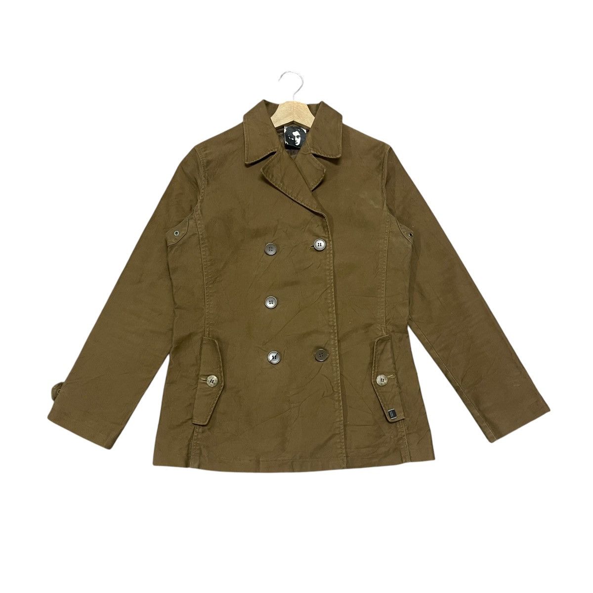 Hysteric Glamour Vintage 90s Hysteric Glamour Double Breasted Peacoat Jacket Size US M / EU 48-50 / 2 - 7 Thumbnail