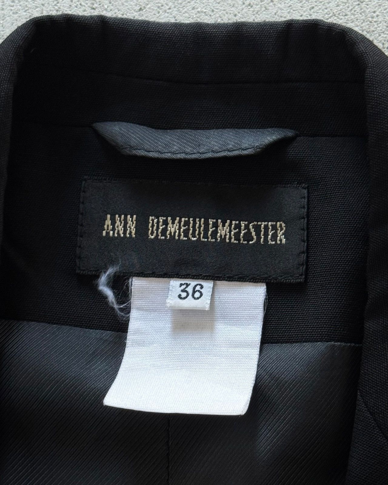 Ann Demeulemeester Ann demeulemeester classic blazer jacket Size US XS / EU 42 / 0 - 5 Thumbnail