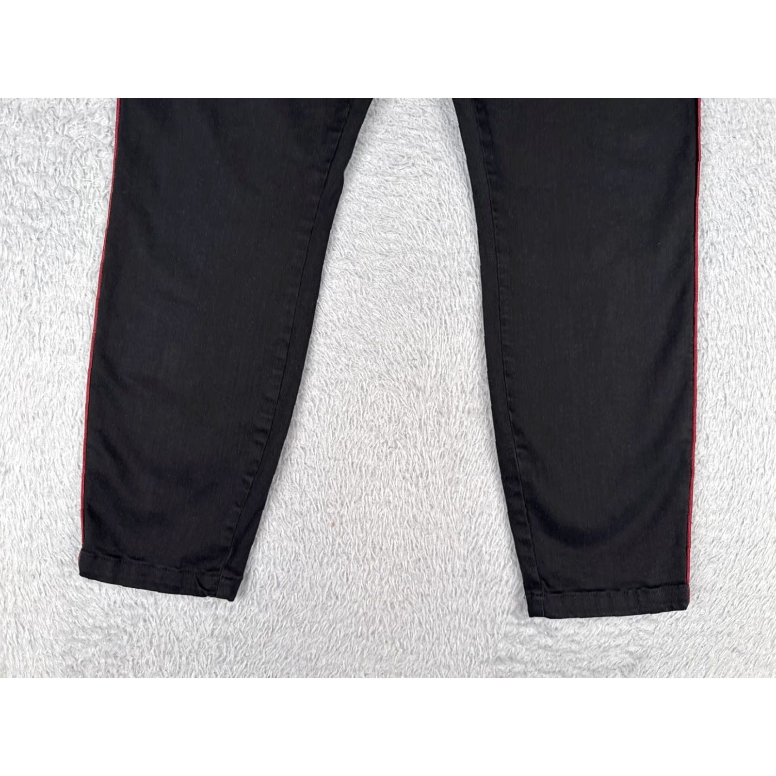 Vintage Cosmic Blue Love Jeans Women 31 Denim Skinny 5-Pocket Black Mid Rise Cotton Blend Stretch Jeans Womens - 31x24 Size 24" / US 00 / IT 34 - 2 Thumbnail