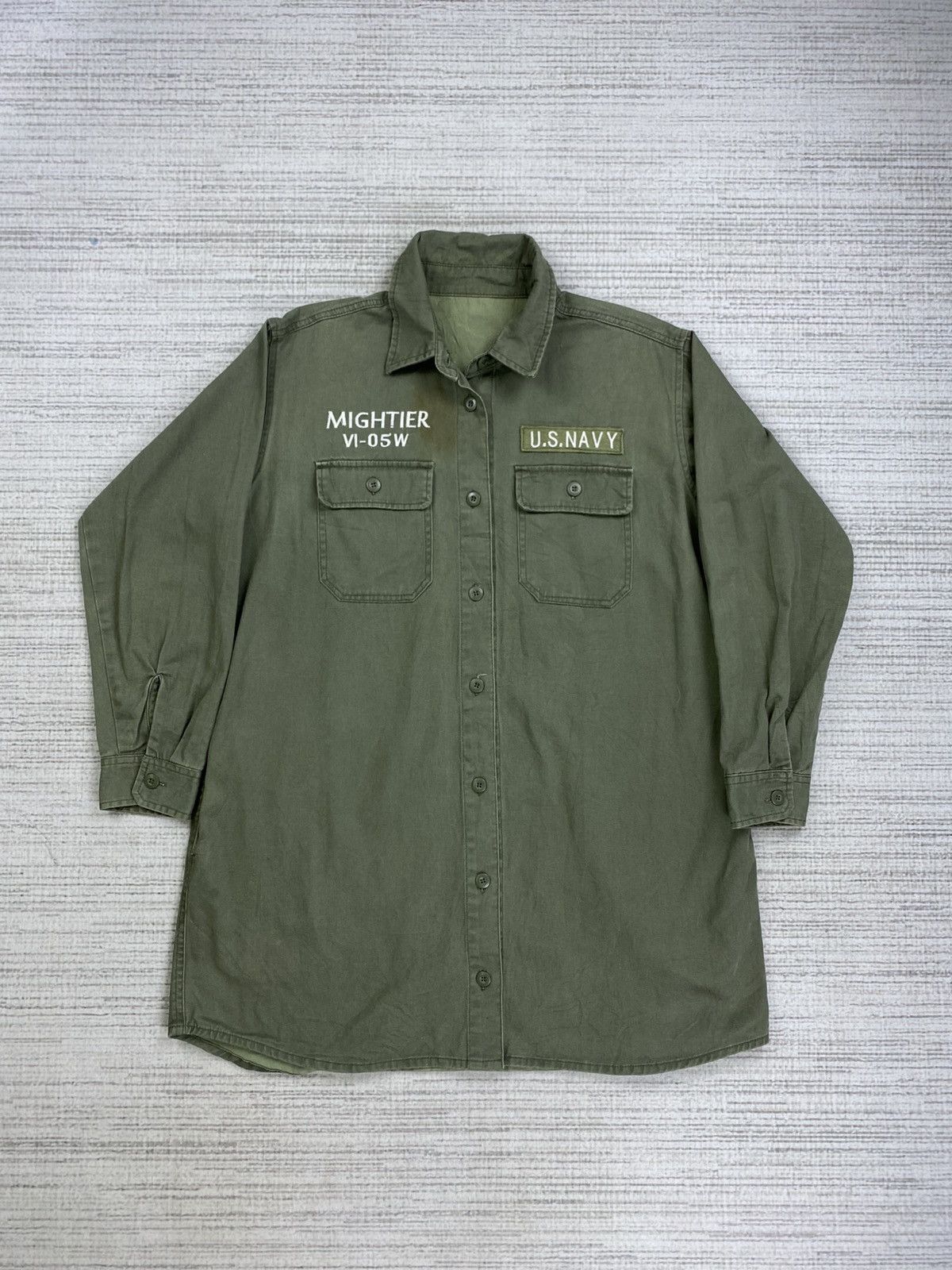Vintage Vintage GORGE US.Navy Military Embroidery Spellout Jacket Size US M / EU 48-50 / 2 - 1 Thumbnail
