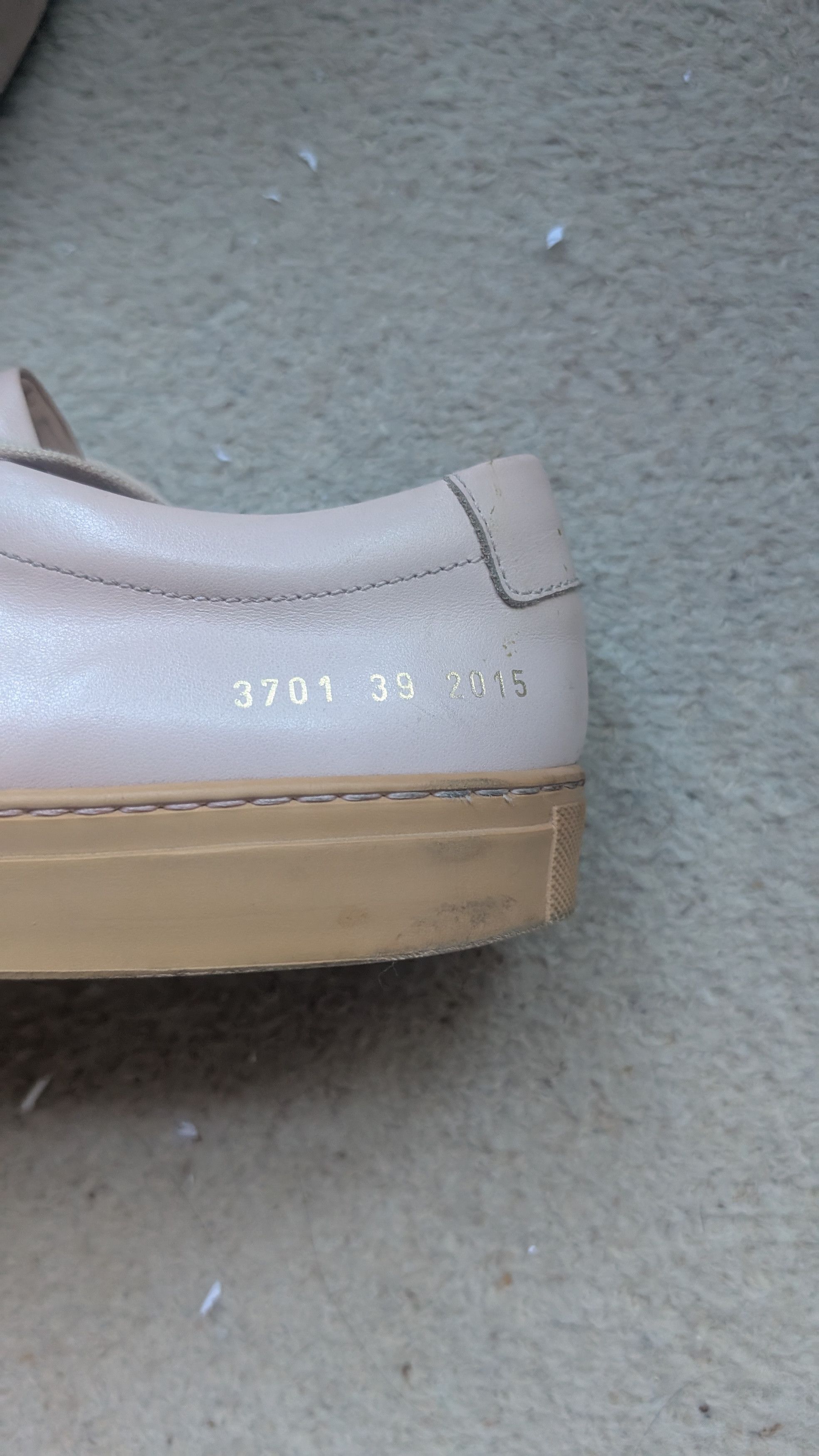 Common Projects Common Project Achilles Low Light Pink size 39 Size US 6.5 / EU 39-40 - 5 Thumbnail