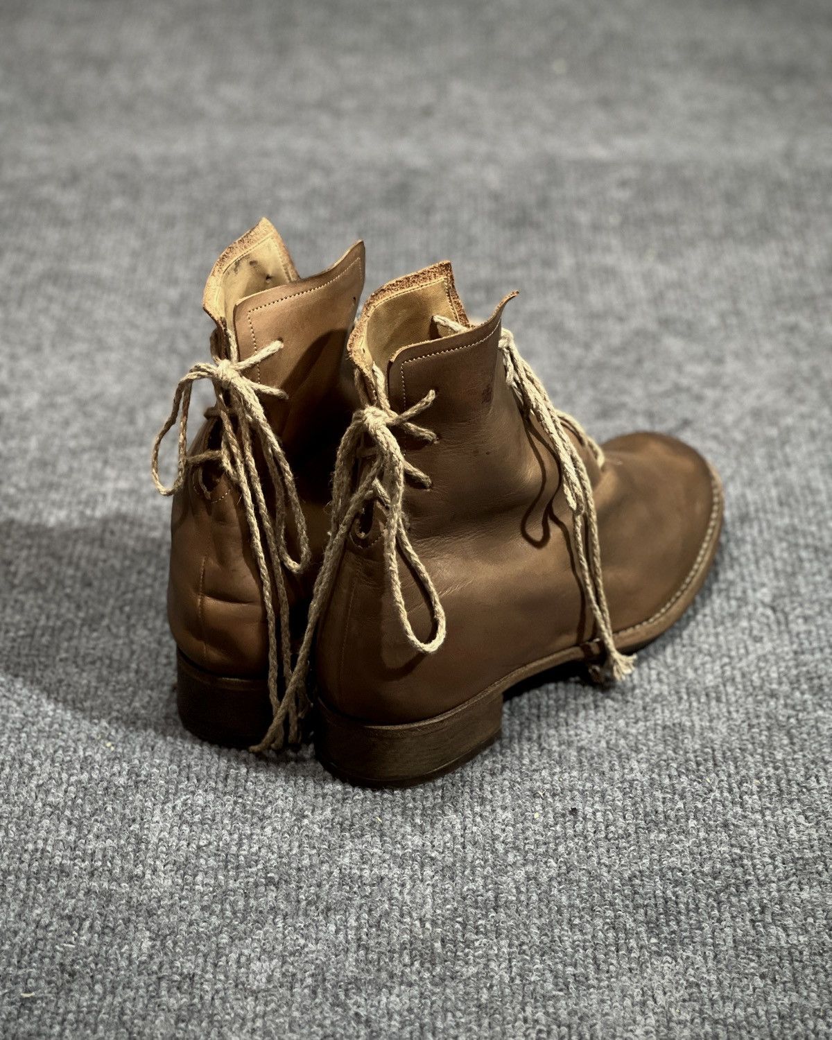 Cherevichkiotvichki Cherevichkiotvichki one piece lace up ankle boot Size US 8 / IT 38 - 2 Thumbnail
