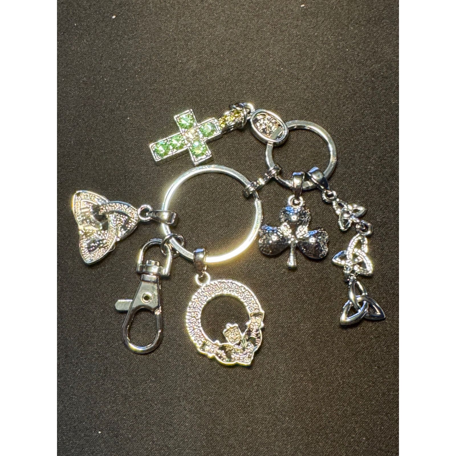 Other Killarney Crystal Keychain or Purse Charm Size ONE SIZE - 3 Thumbnail