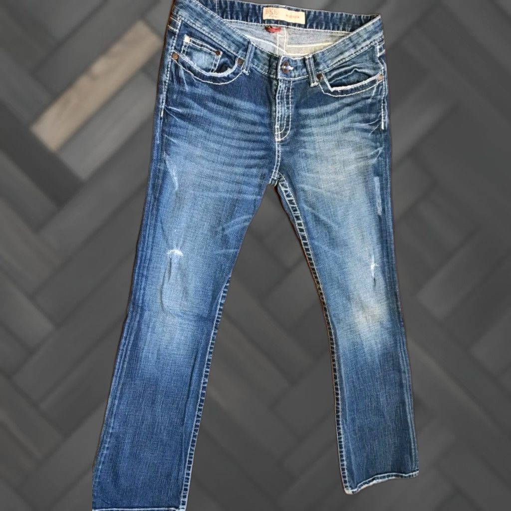 Vintage BKE Madison Jeans Women’s 32x33.5 Stretch Bootcut Denim Blue 5-Pocket Regular Jeans Women’s Size 24" / US 00 / IT 34 - 1 Thumbnail