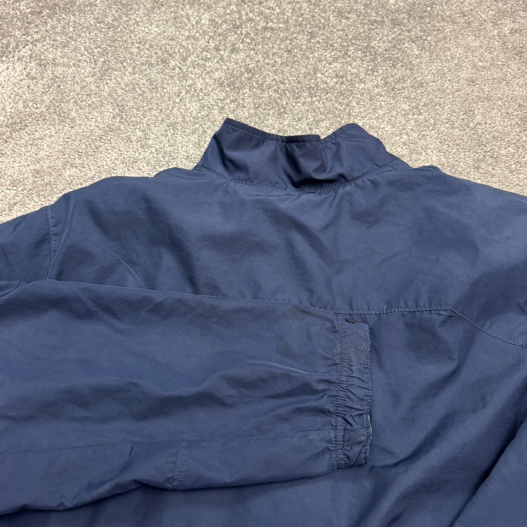 Nike Nike Jacket Mens Large Blue Full Zip Windbreaker Storm Fit Outdoor Sports Active Size US L / EU 52-54 / 3 - 4 Thumbnail