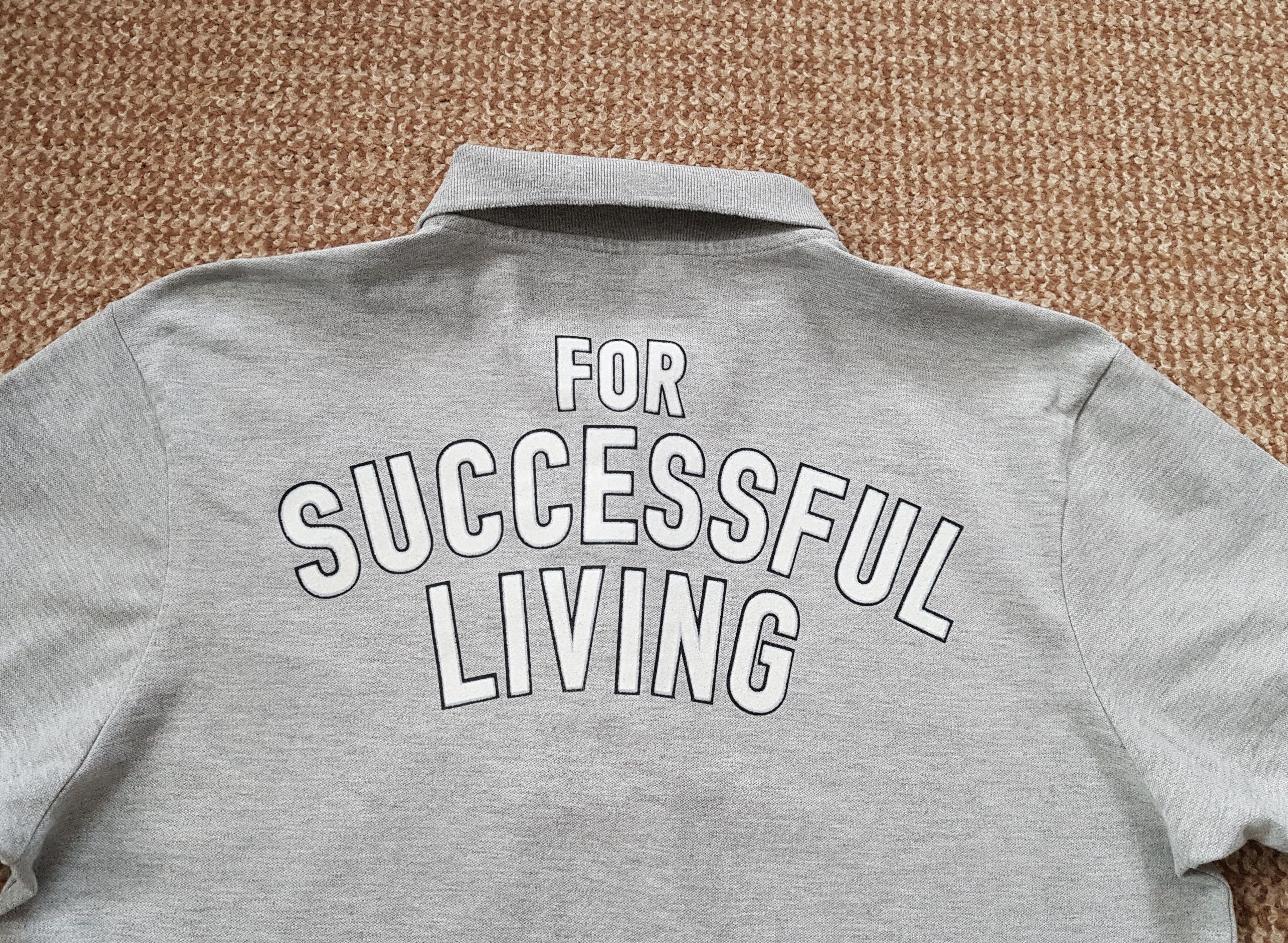 Diesel Diesel For Successful Living Printed Polo T Shirt sz XL Size US XL / EU 56 / 4 - 2 Thumbnail