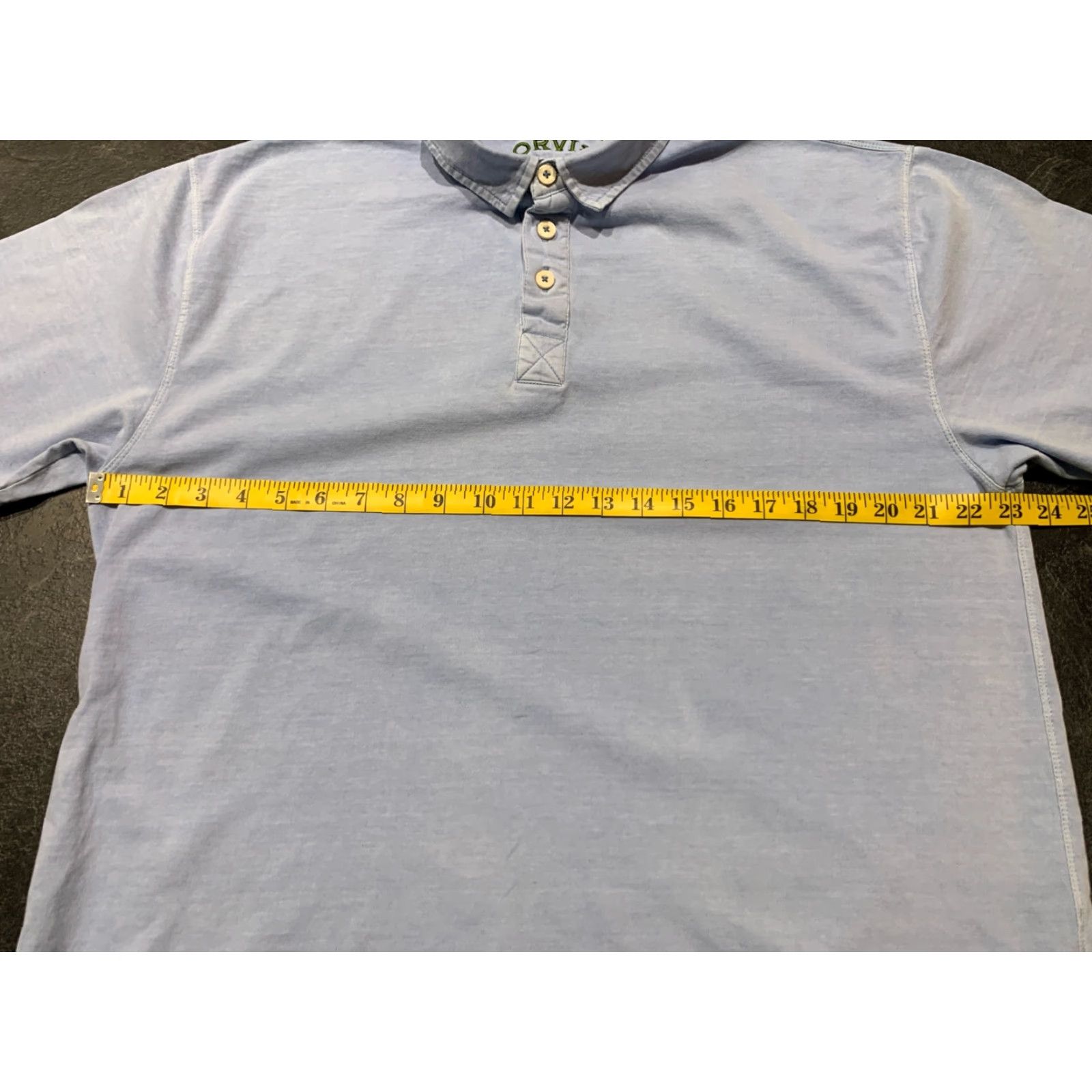 Orvis Orvis Polo Shirt Adult Large Blue Fly Fishing Activewear Mens Size US L / EU 52-54 / 3 - 7 Thumbnail
