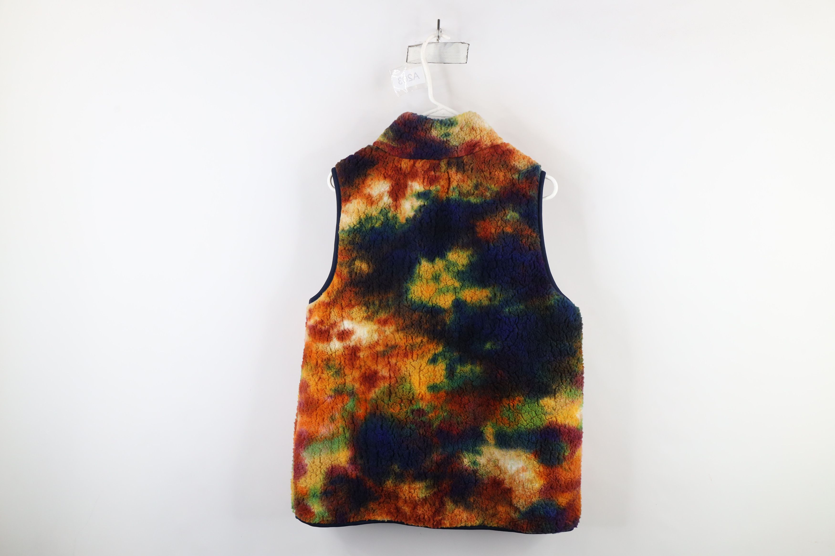 Vintage Streetwear Pile Fleece Rainbow Space Fleece Vest Jacket Size L / US 10 / IT 46 - 8 Thumbnail