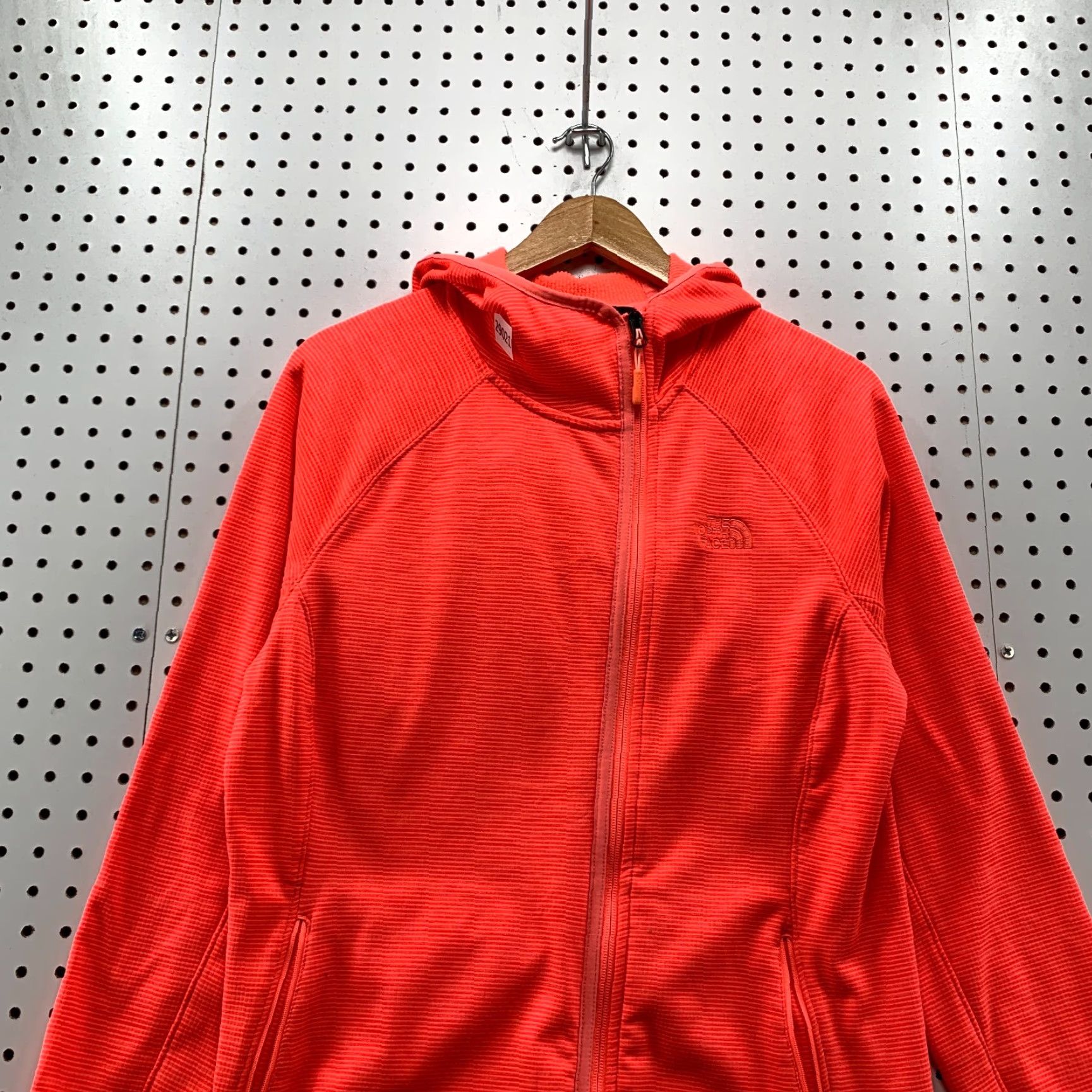 The North Face VINTAGE The North Face Active Hooded Jacket Womens Large Pink Orange Full Zip & 20.5x27.5 Size L / US 10 / IT 46 - 5 Thumbnail