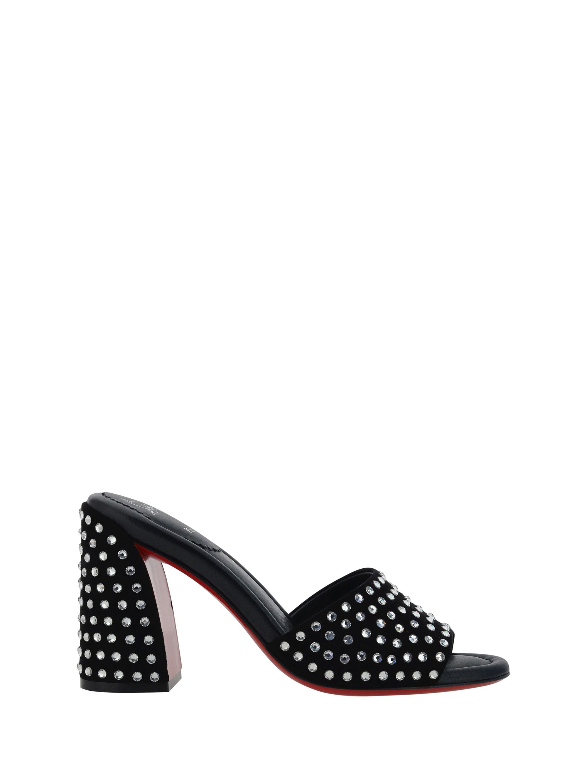 image of Christian Louboutin Jane Strass Sandals, Women's (Size 7)
