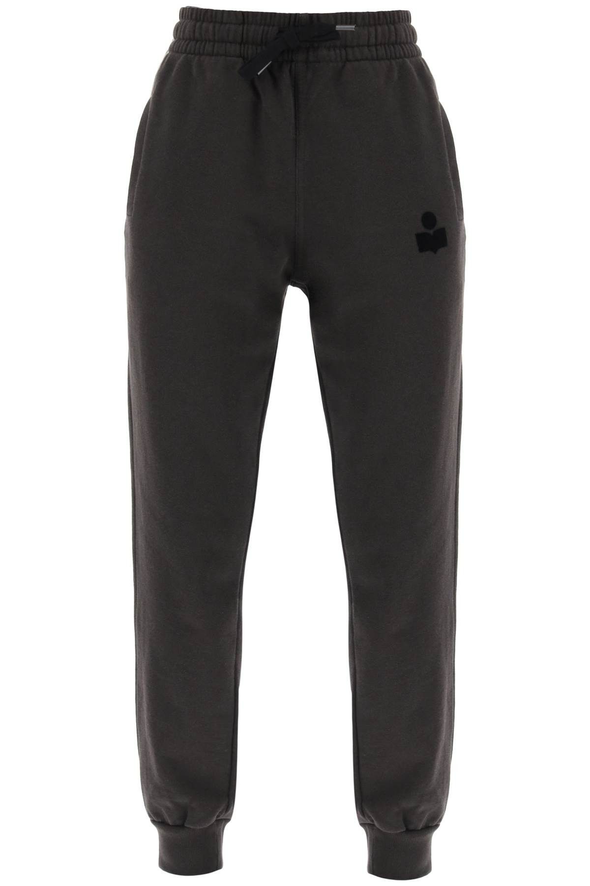 image of Isabel Marant Etoile Malona Joggers in Faded Black, Women's (Size 26)
