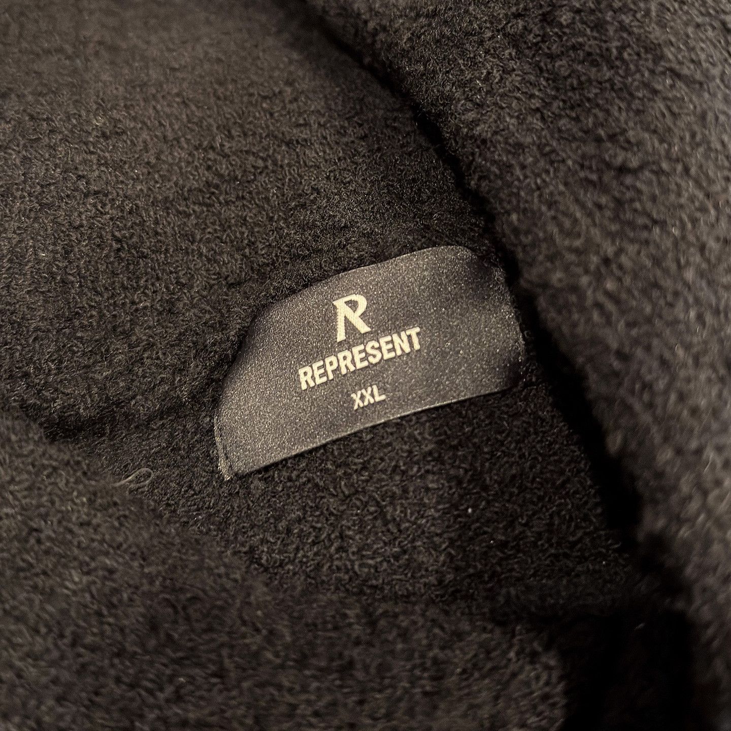 Represent Clo. Represent Clo Jet Black Heavy Boucle Hoodie Size US XXL / EU 58 / 5 - 6 Thumbnail