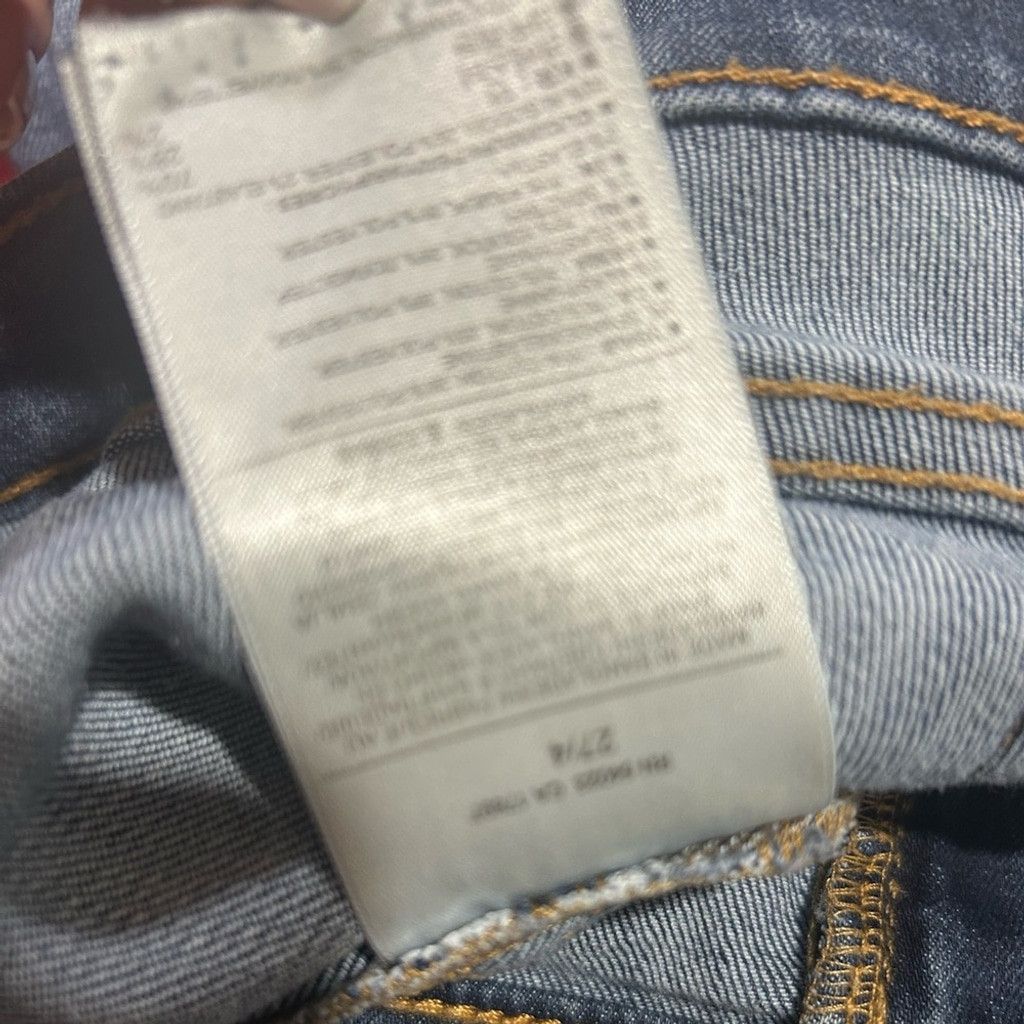 Banana Republic Banana Republic dark wash skinny jeans Size 27 #denim Size 27" / US 4 / IT 40 - 6 Thumbnail