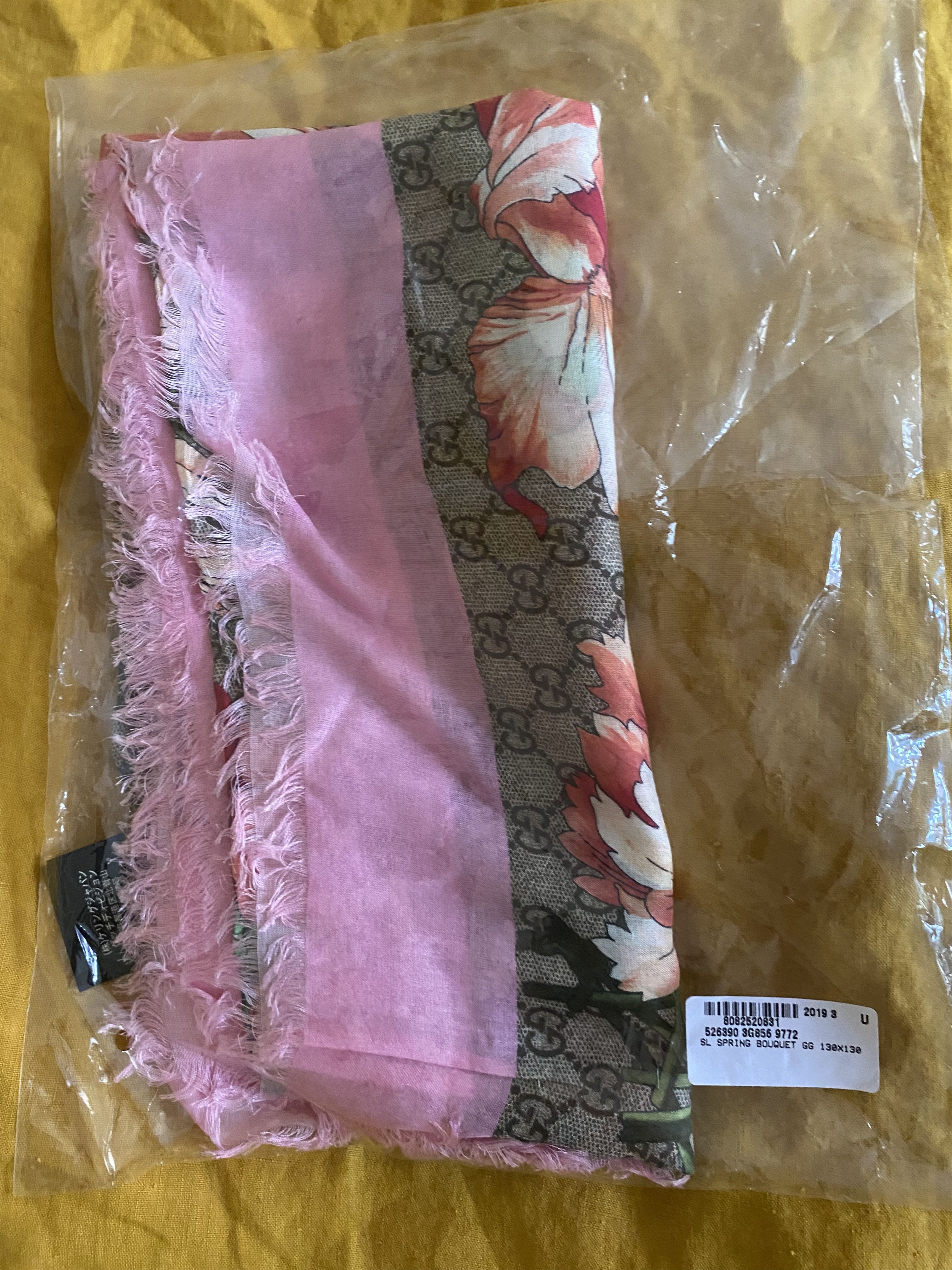 Gucci WOMENS SILK shawl Size ONE SIZE - 6 Thumbnail