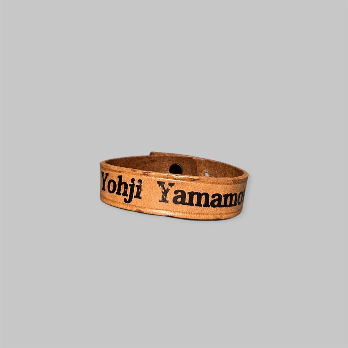 Yohji Yamamoto Leather Bracelet Size ONE SIZE - 4 Thumbnail