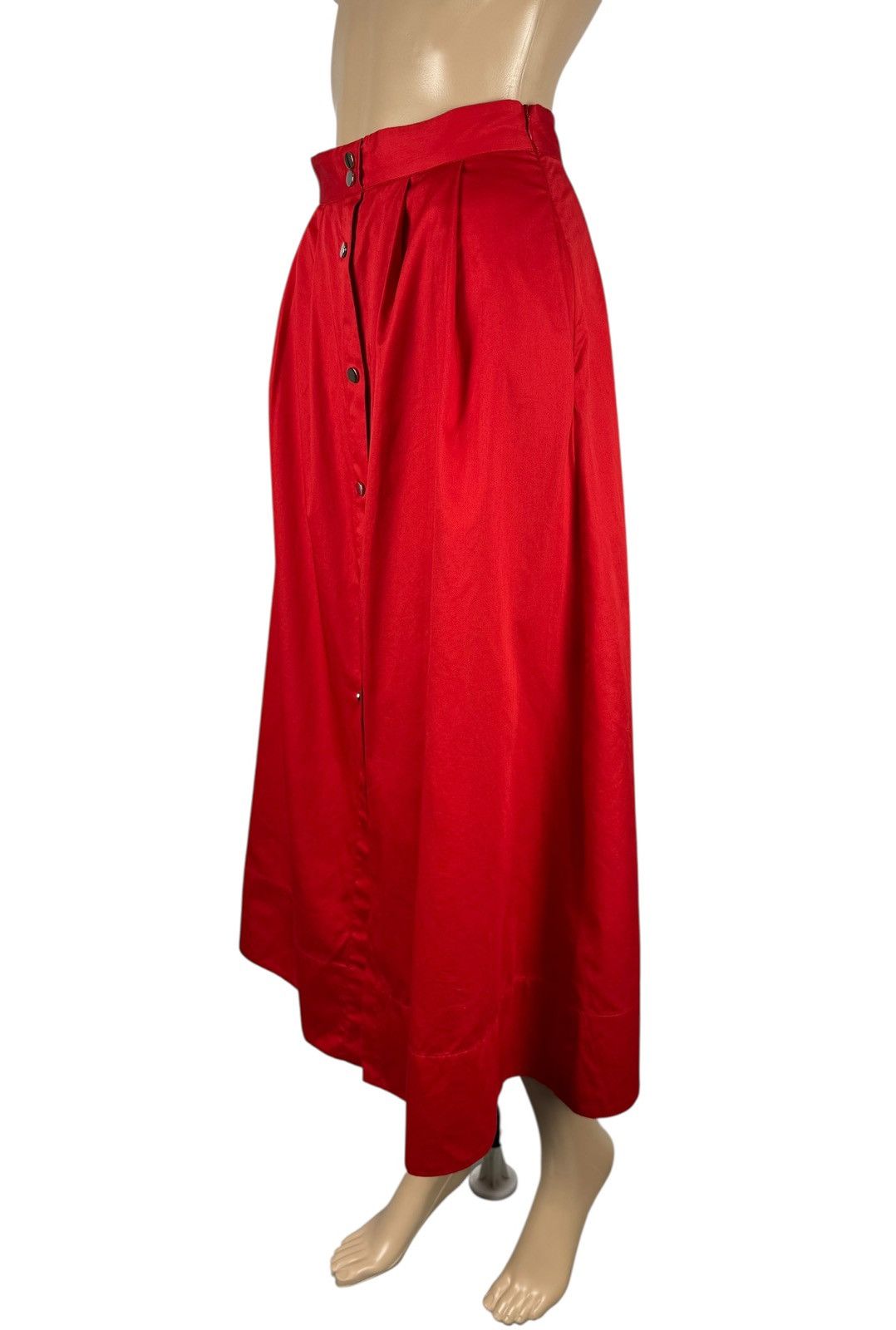 Maje Maje Cotton Maxi Skirt - Shorts Button Up size 1 Size 28" / US 6 / IT 42 - 6 Thumbnail