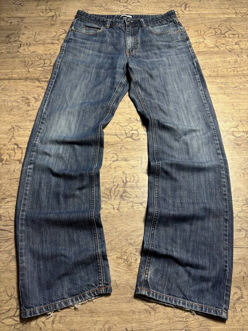 Japanese Brand FREE SHIP💣💣 Flare IfSixWasNine LGB Goa VIBE Jeans Size US 32 / EU 48 - 2 Thumbnail