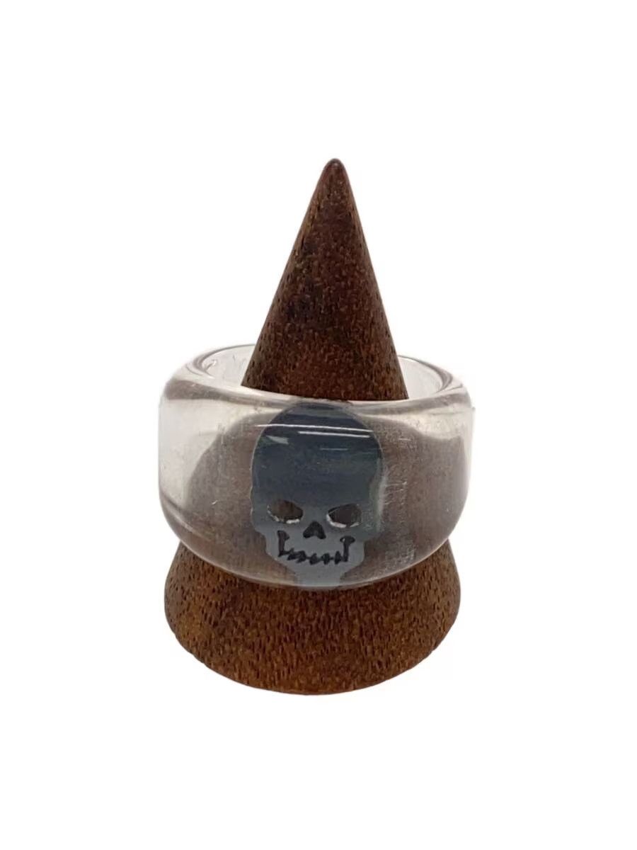 Number (N)ine Skull Clear Ring Size ONE SIZE - 1 Thumbnail