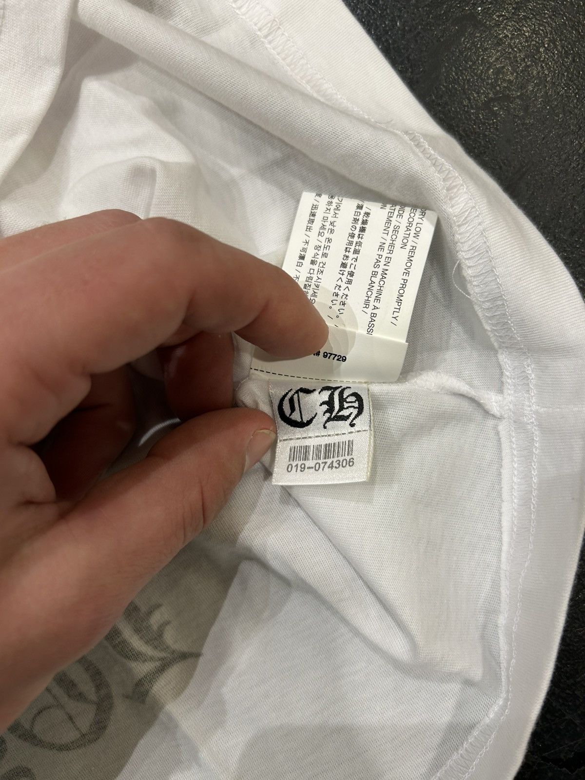 Chrome Hearts Chrome Hearts LA Horseshoe Tee Size US XL / EU 56 / 4 - 7 Thumbnail