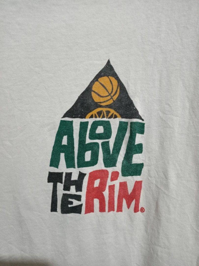 Above the Rim 90s Above The Rim Tupac Hoopwear Tee USA Made Size US M / EU 48-50 / 2 - 2 Thumbnail