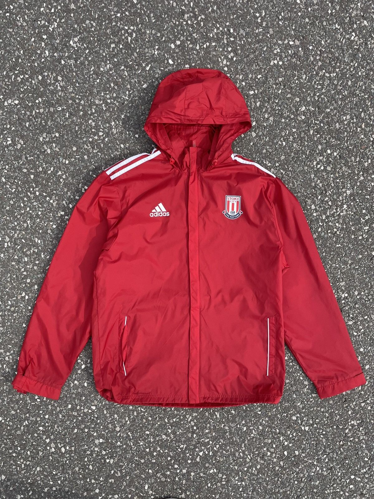 Adidas rain jacket soccer clearance