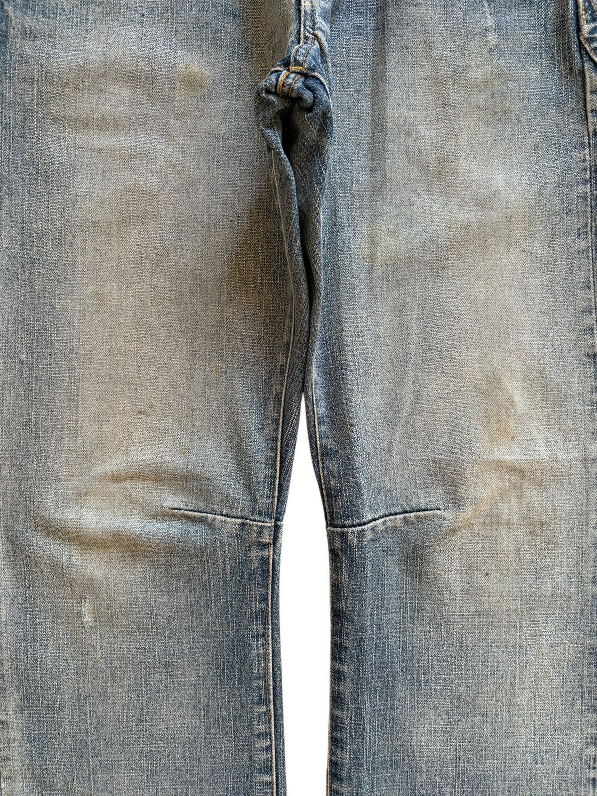 Japanese Brand Vintage Japanese Brand Selvedge Mud Wash Loose Jeans Size US 32 / EU 48 - 6 Thumbnail